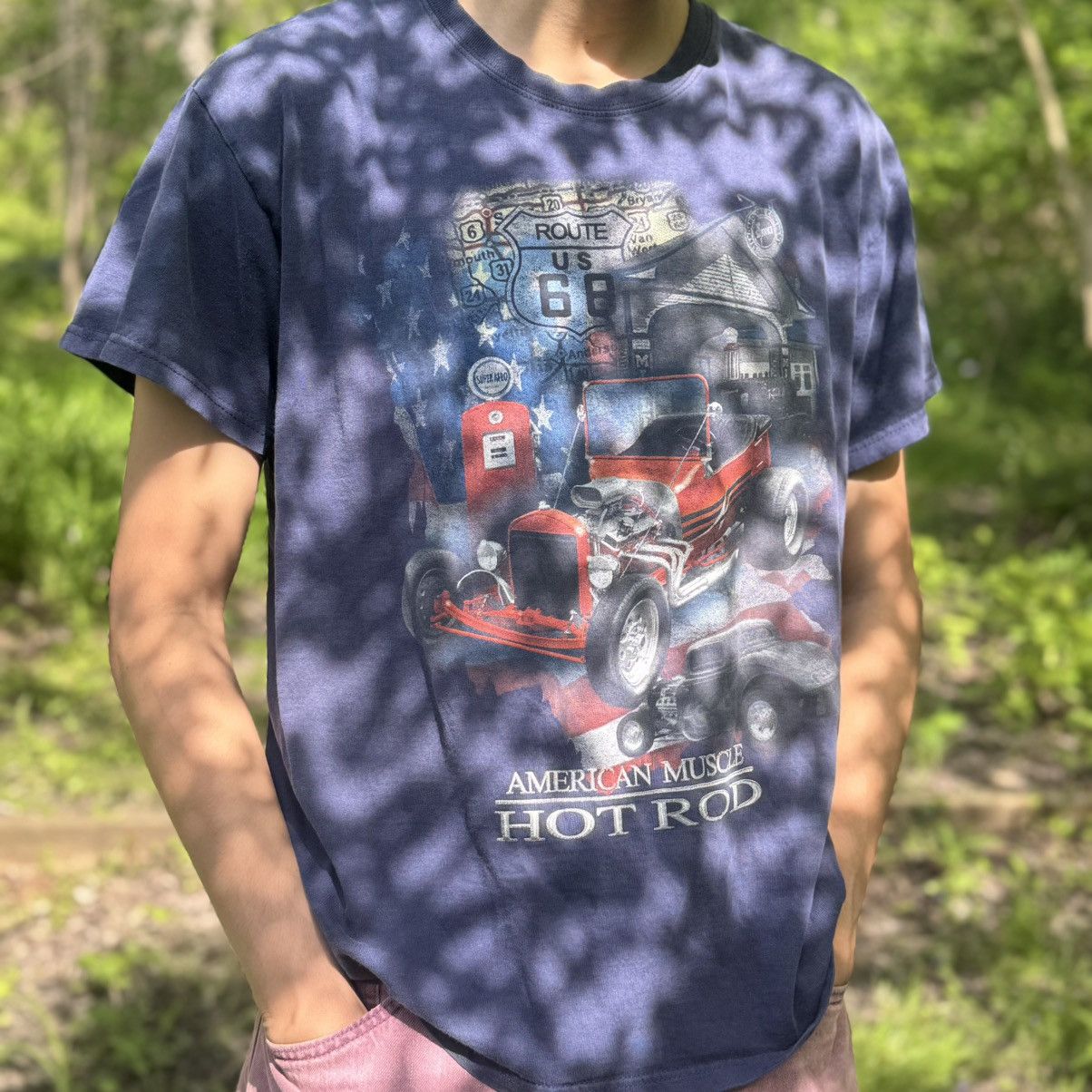 Fruit Of The Loom Hotrod Route 66 Tee Size US L / EU 52-54 / 3 - 1 Thumbnail