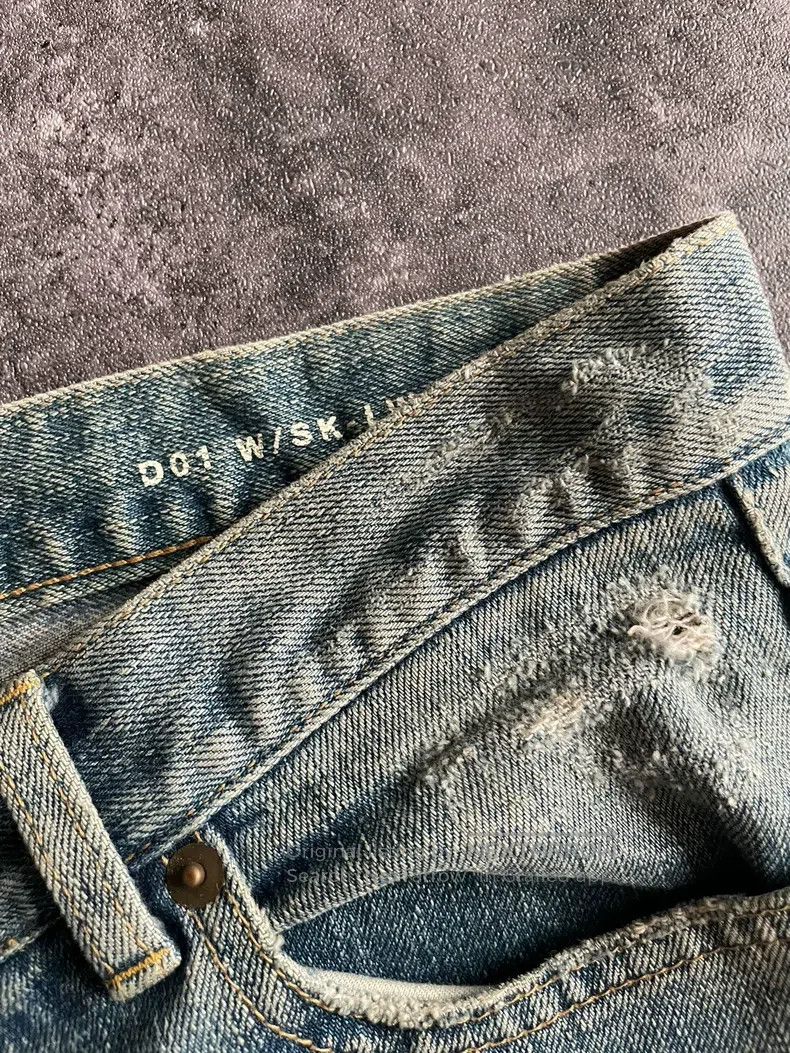 Saint Laurent Paris Saint Laurent Paris Extensive Destruction Size US 28 / EU 44 - 7 Thumbnail