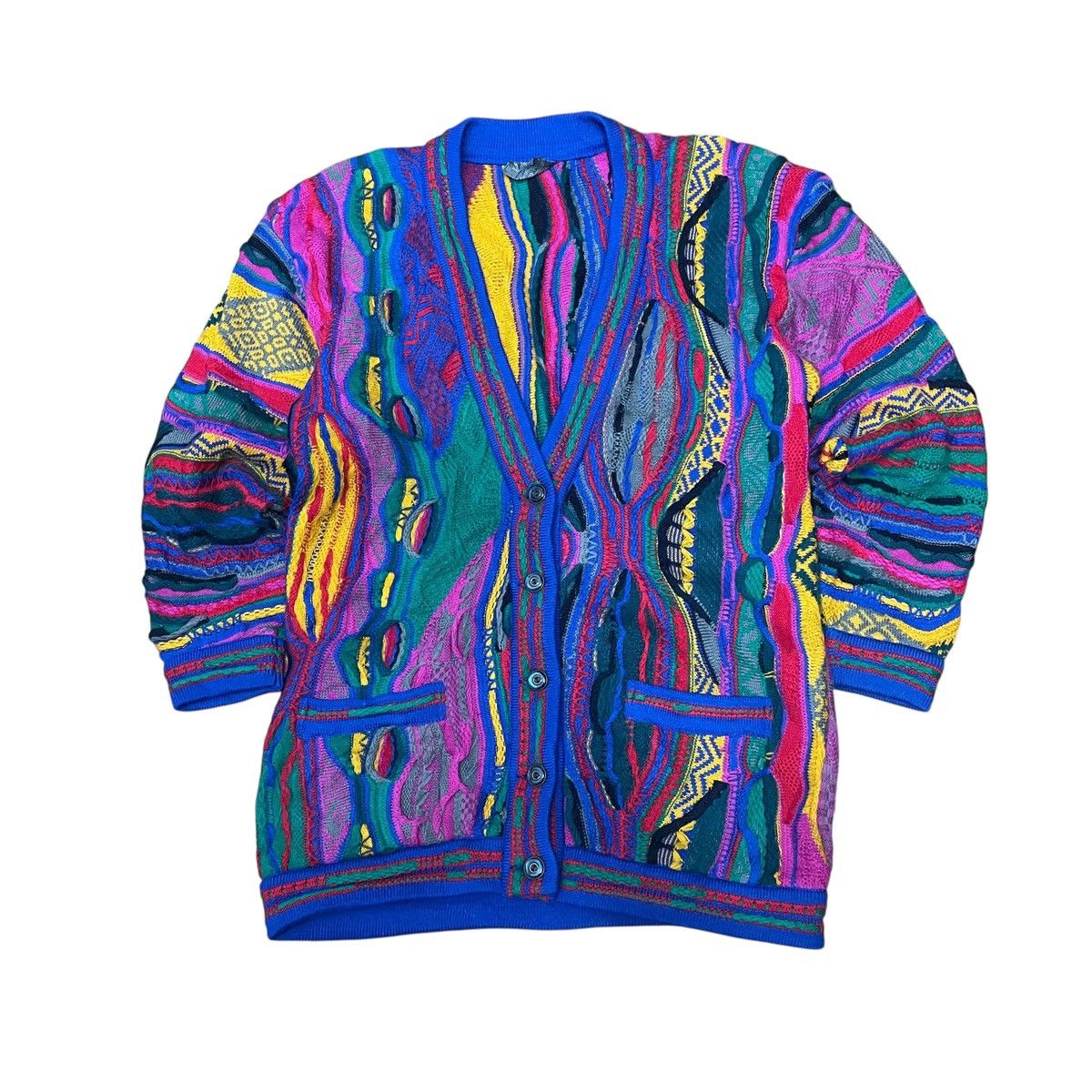 Coogi Coogi Cardigan Multicolor Size US M / EU 48-50 / 2 - 1 Thumbnail