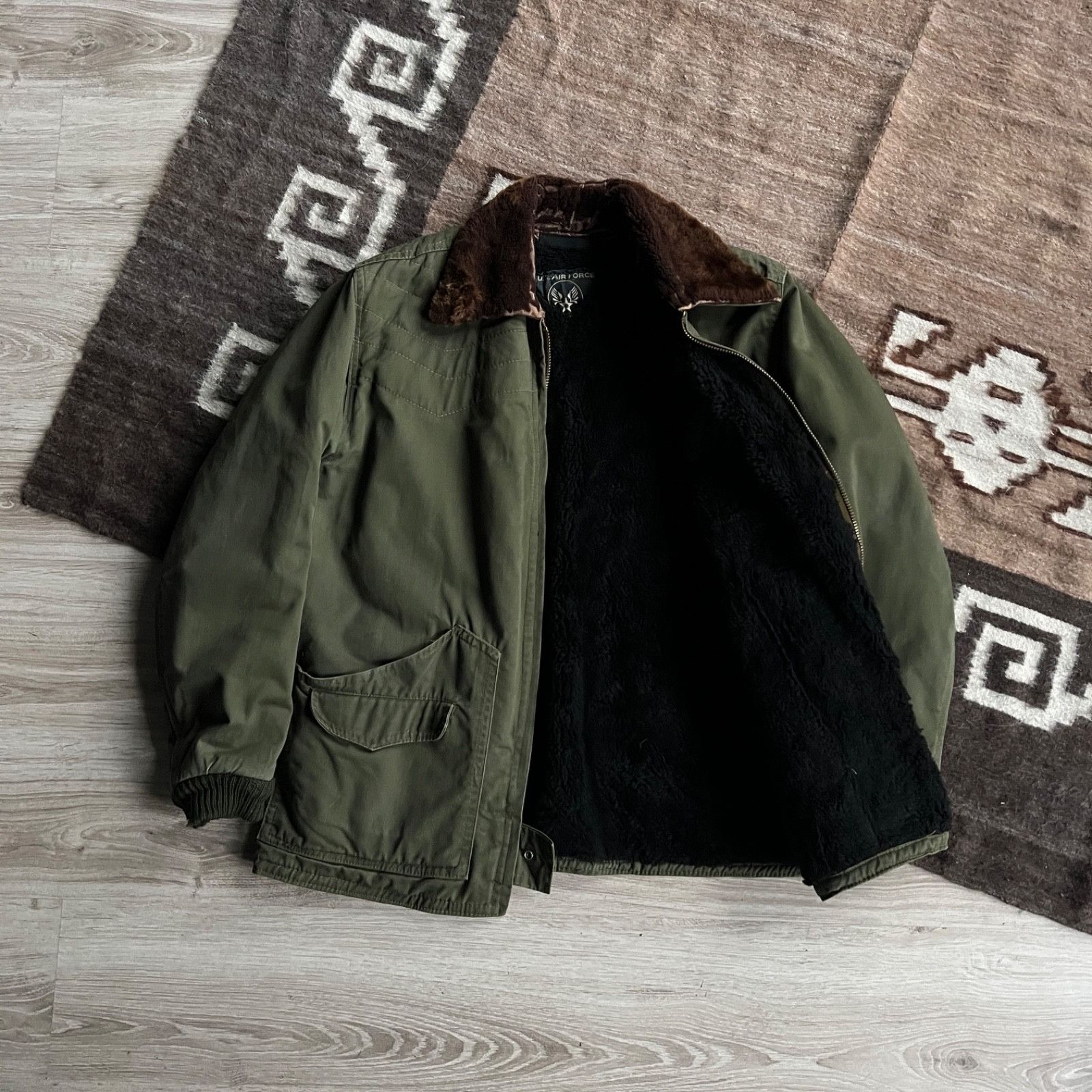 Vintage Vintage 60s US Air Force USAF Military Jacket 9703AC Size US L / EU 52-54 / 3 - 5 Thumbnail
