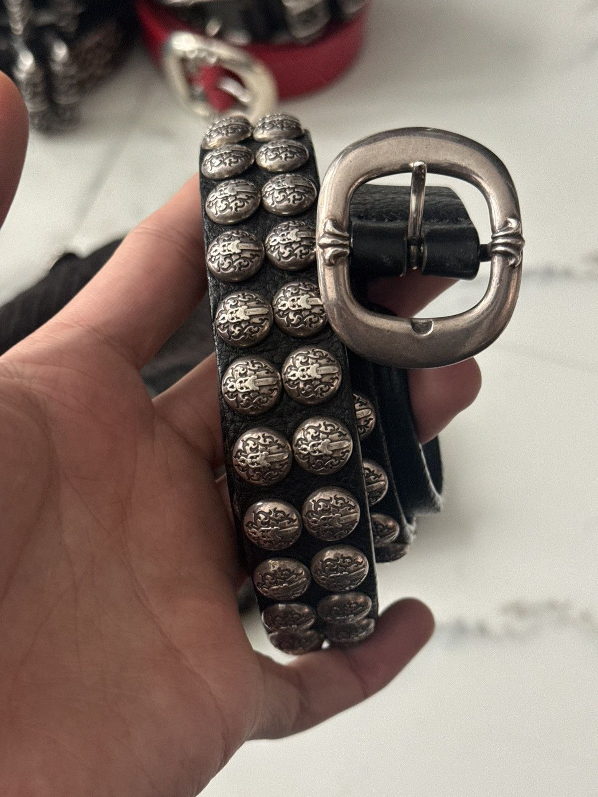 Chrome Hearts Chrome hearts loaded dagger gunslinger belt Size 38 - 1 Thumbnail