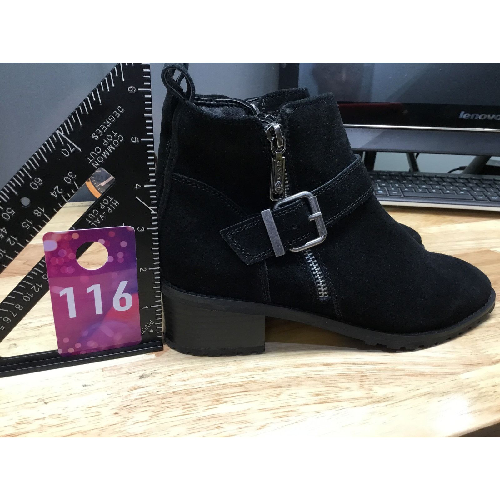Other Blondo Susan Black Suede Waterproof Booties Women's 6 Size US 6 / IT 36 - 2 Thumbnail
