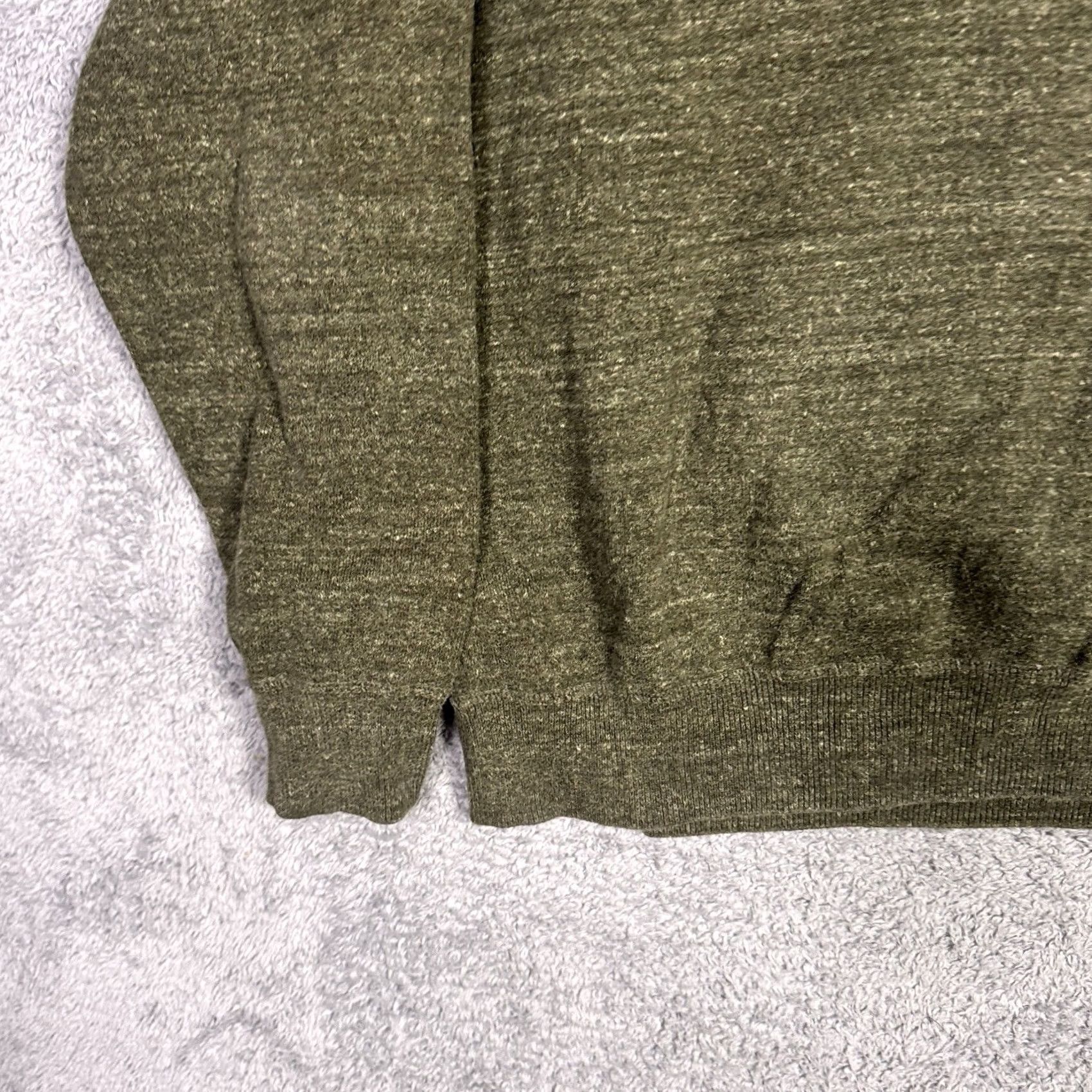 Polo Ralph Lauren VINTAGE Polo Ralph Lauren Sweatshirt Mens XXL 2XL Crewneck Knit Pullover Sweater Cotton Green Size US XXL / EU 58 / 5 - 3 Thumbnail