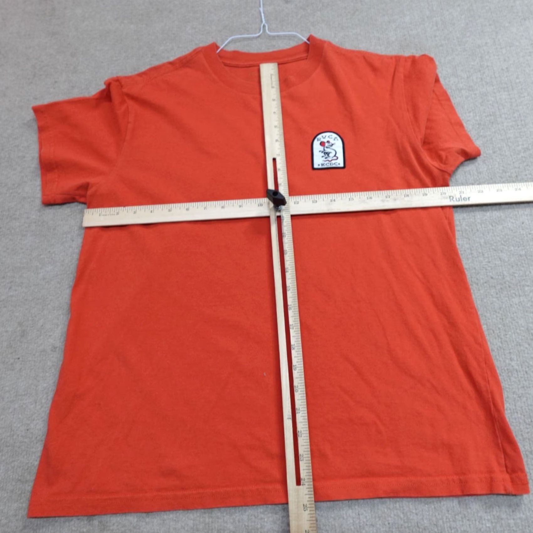 RVCA VINTAGE RVCA Shirt Small Red Double Sided Brooklyn KCDC Skateshop Rat Skateboarding Shirt Mens S Red USA 90s Size US S / EU 44-46 / 1 - 2 Thumbnail