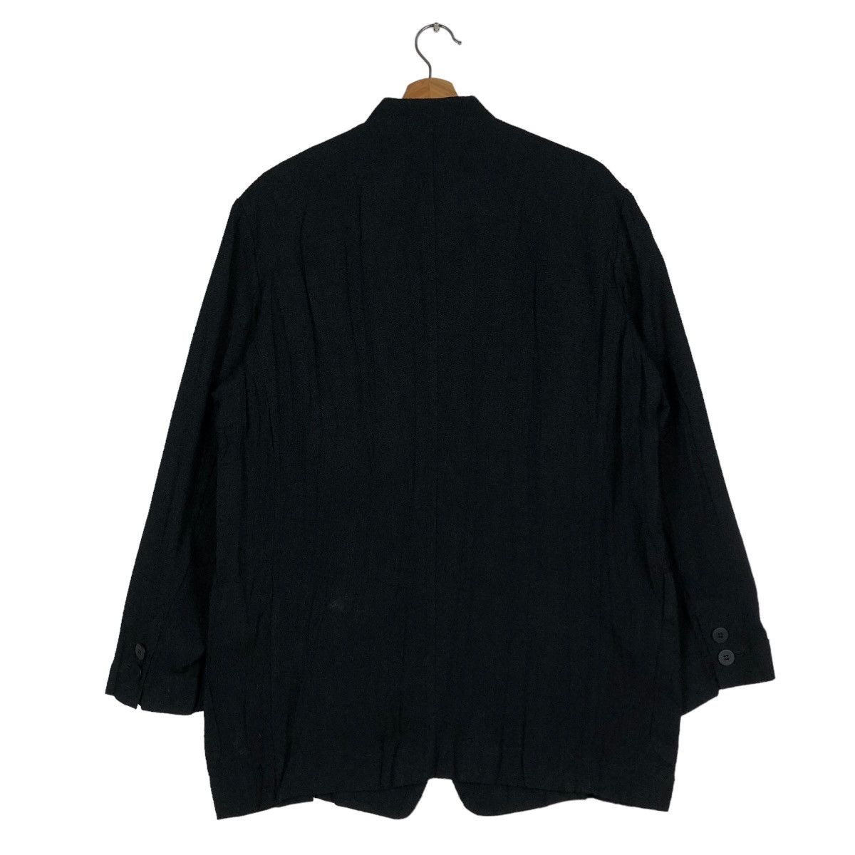 Issey Miyake 🔥RICH BLACK VINTAGE ISSEY MIYAKE JACKET MULTI POCKET CARGO Size US M / EU 48-50 / 2 - 10 Thumbnail