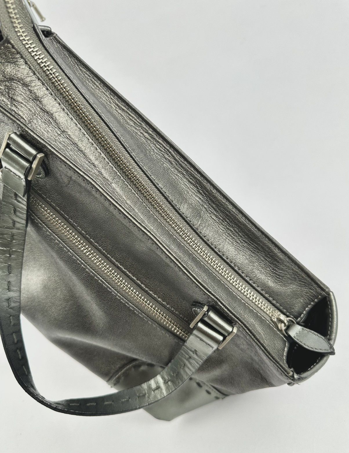 Jean Paul Gaultier Jean Paul Gaultier- Hand / Tote bag Silver Metallic Color Size ONE SIZE - 12 Thumbnail