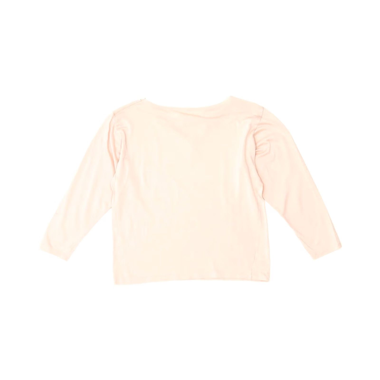 Pinko VINTAGE Womens Top Long Sleeve UK 14 Large Pink Size L / US 10 / IT 46 - 2 Thumbnail