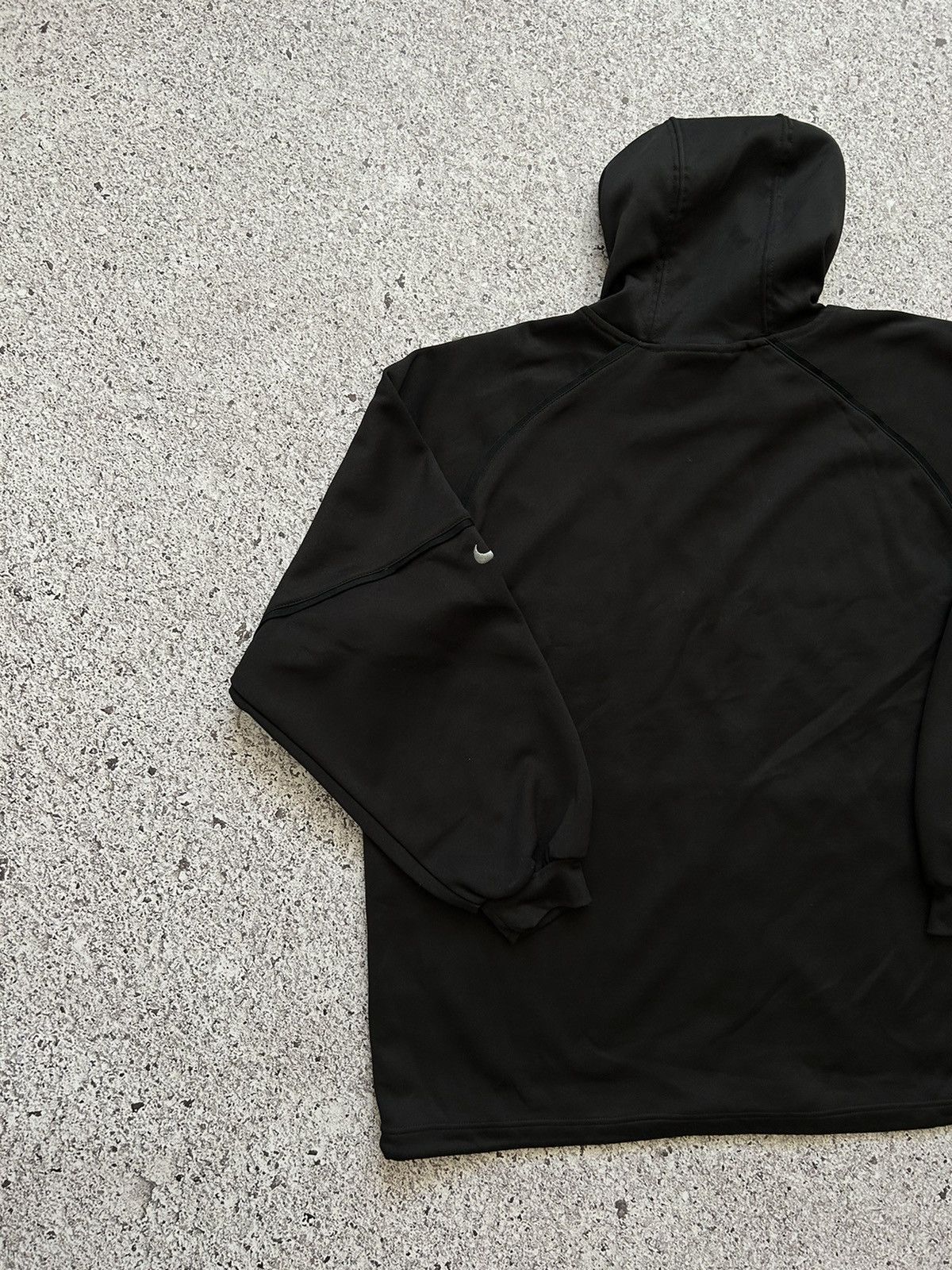 Nike × Vintage Vintage 80s/90s Nike Swoosh Big Logo Zip Hoodie Y2K Hype Size US XL / EU 56 / 4 - 5 Thumbnail