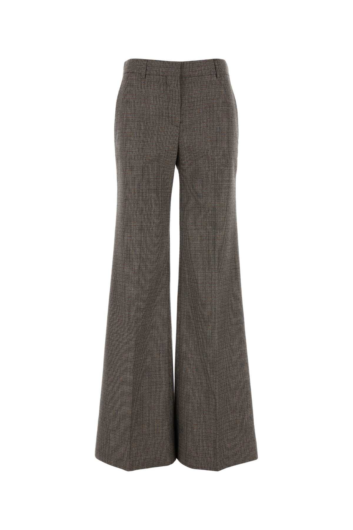 Stella McCartney Embroidered Wool Palazzo Pant Size 27" / US 4 / IT 40 - 1 Thumbnail