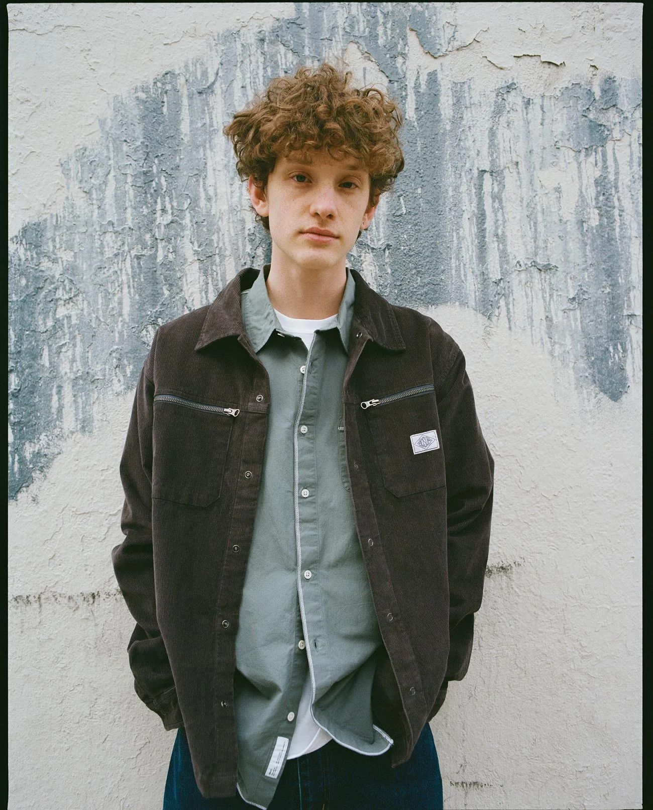 Adsum 💚 Adsum 14W Corduroy Workshirt Charcoal Medium NEW Size US M / EU 48-50 / 2 - 3 Thumbnail