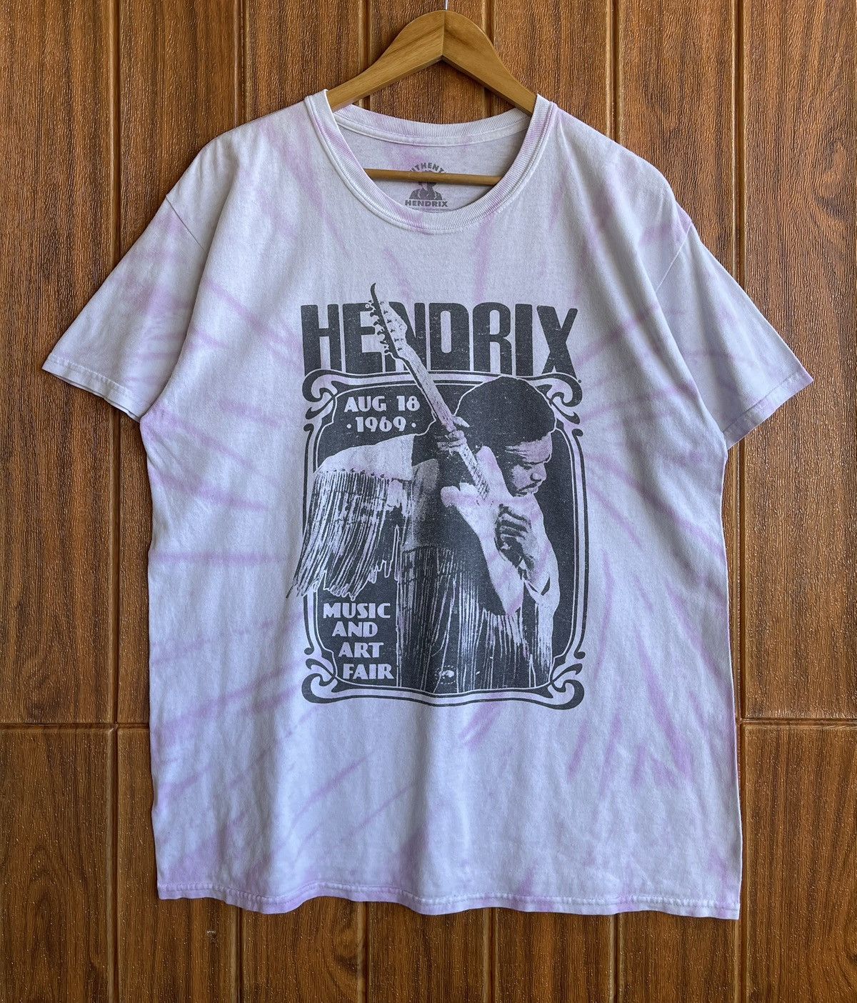 Rare🔥JIMMY HENDRIX🔥Music And Art Fair Tshirt