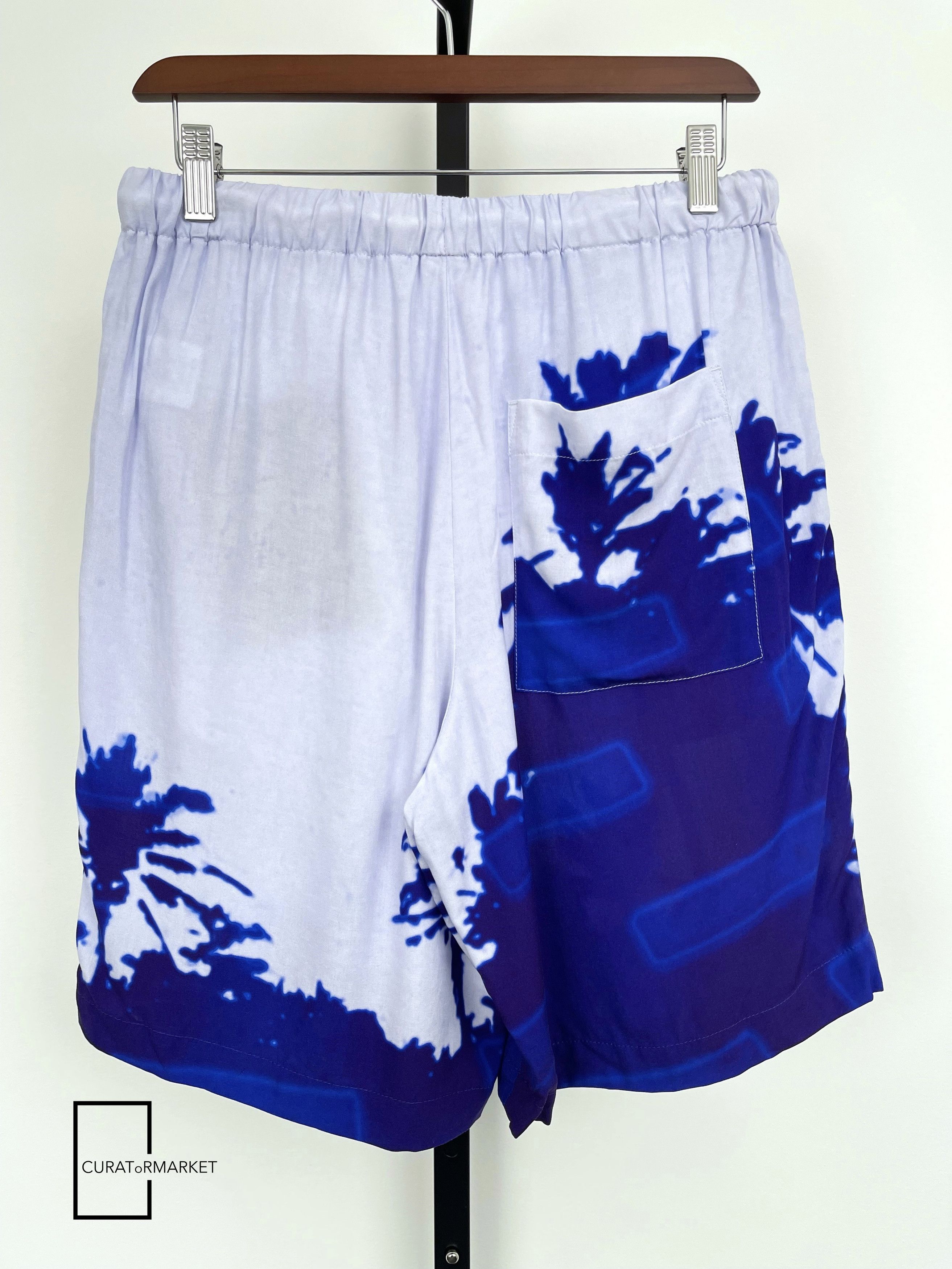 Dries Van Noten EU46 Piper Psychedelic Palm Len Lye Print Graphic Short SS21 Size US 30 / EU 46 - 11 Thumbnail