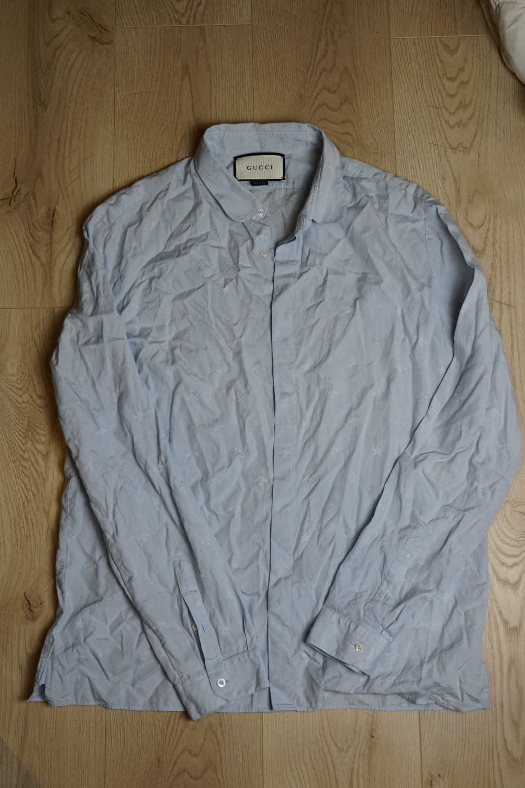 Gucci Gucci Cambridge bees stars button up shirt Size US M / EU 48-50 / 2 - 10 Thumbnail