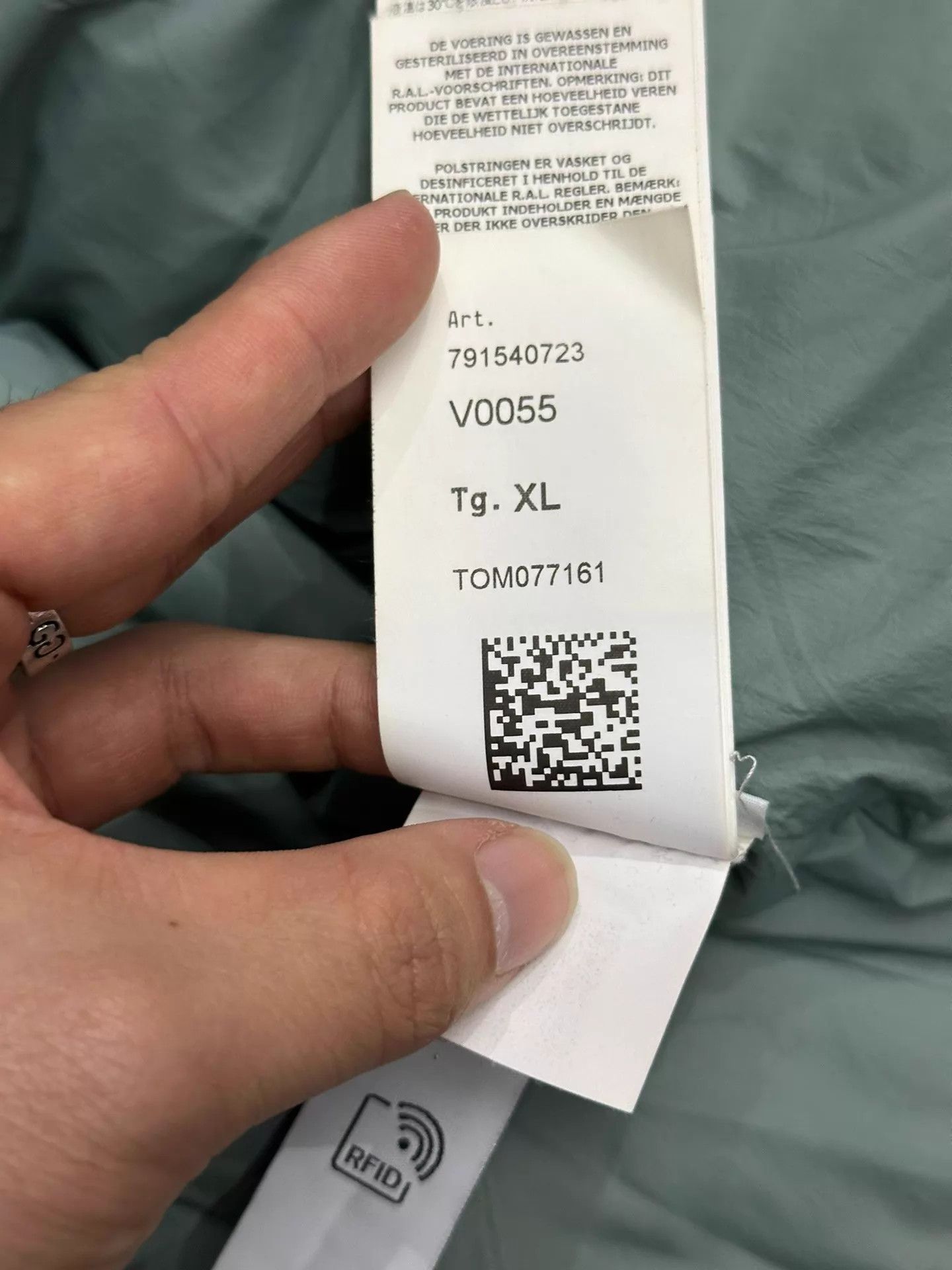 Stone Island Stone Island 23FW Wrinkled Nylon Multi-Pocket Puffer GreenXL Size US XL / EU 56 / 4 - 6 Thumbnail