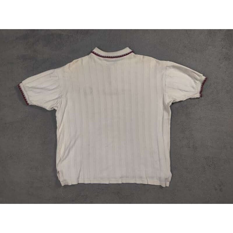 NFL San Francisco 49ers Shirt Adult Mens XL White Red Embroider Size US XL / EU 56 / 4 - 5 Thumbnail