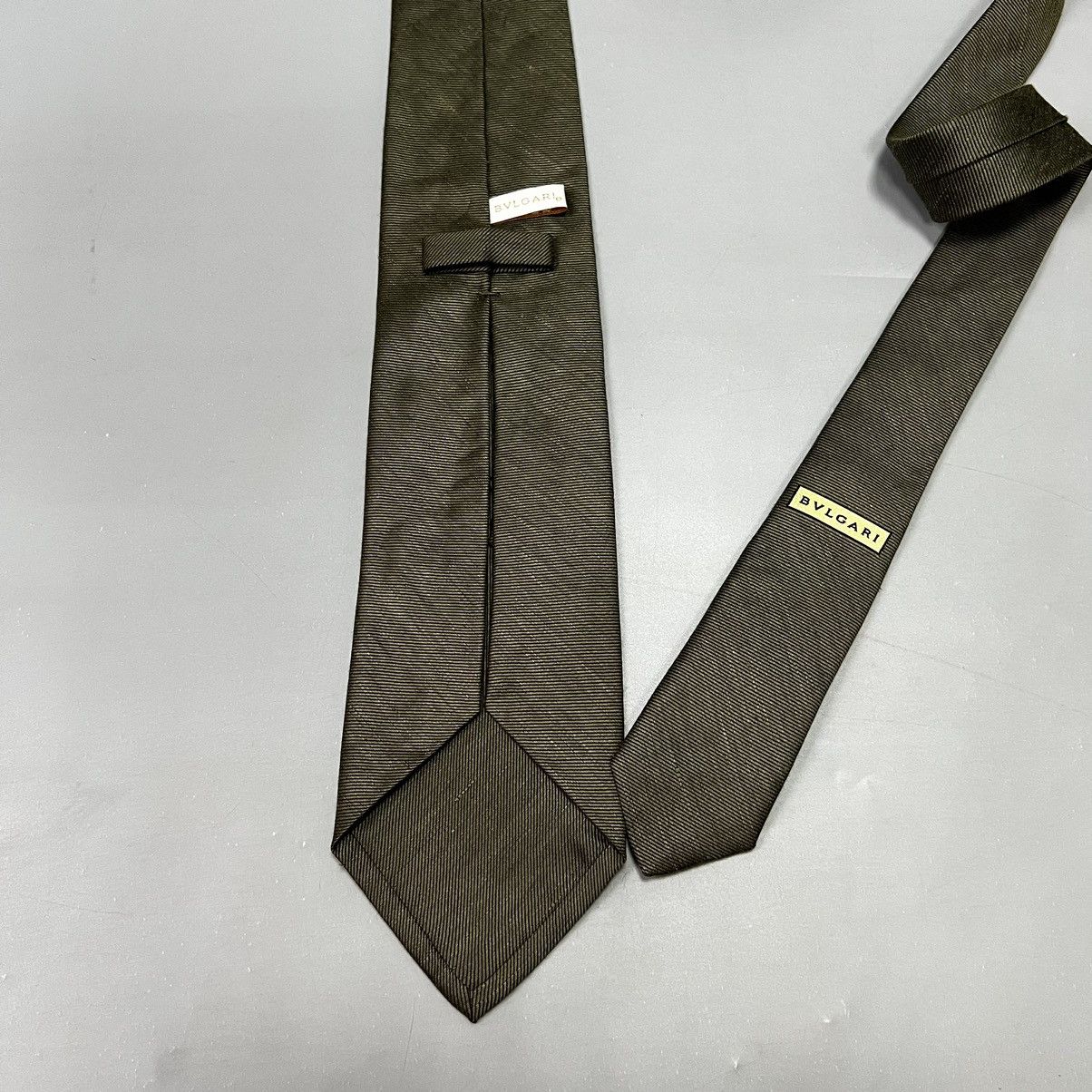 Bvlgari × Vintage Vintage rare Bvlgari luxury tie Size ONE SIZE - 8 Thumbnail