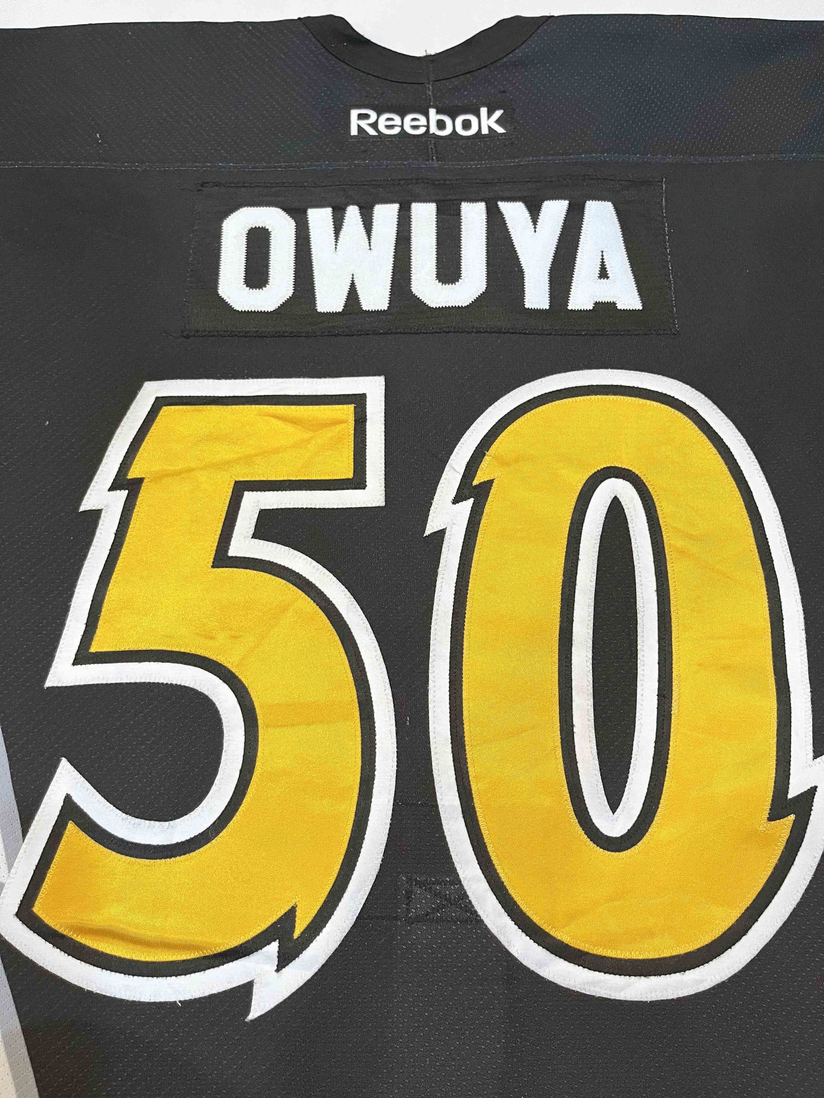 Reebok Reebok Authentic Stockton Thunder OWUYA #50 Hockey Jersey Size US XXL / EU 58 / 5 - 5 Thumbnail