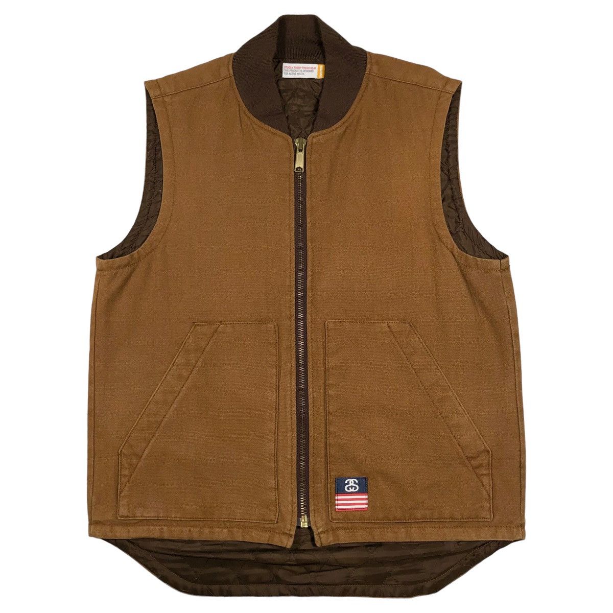 Stussy Carhartt Vest | Grailed