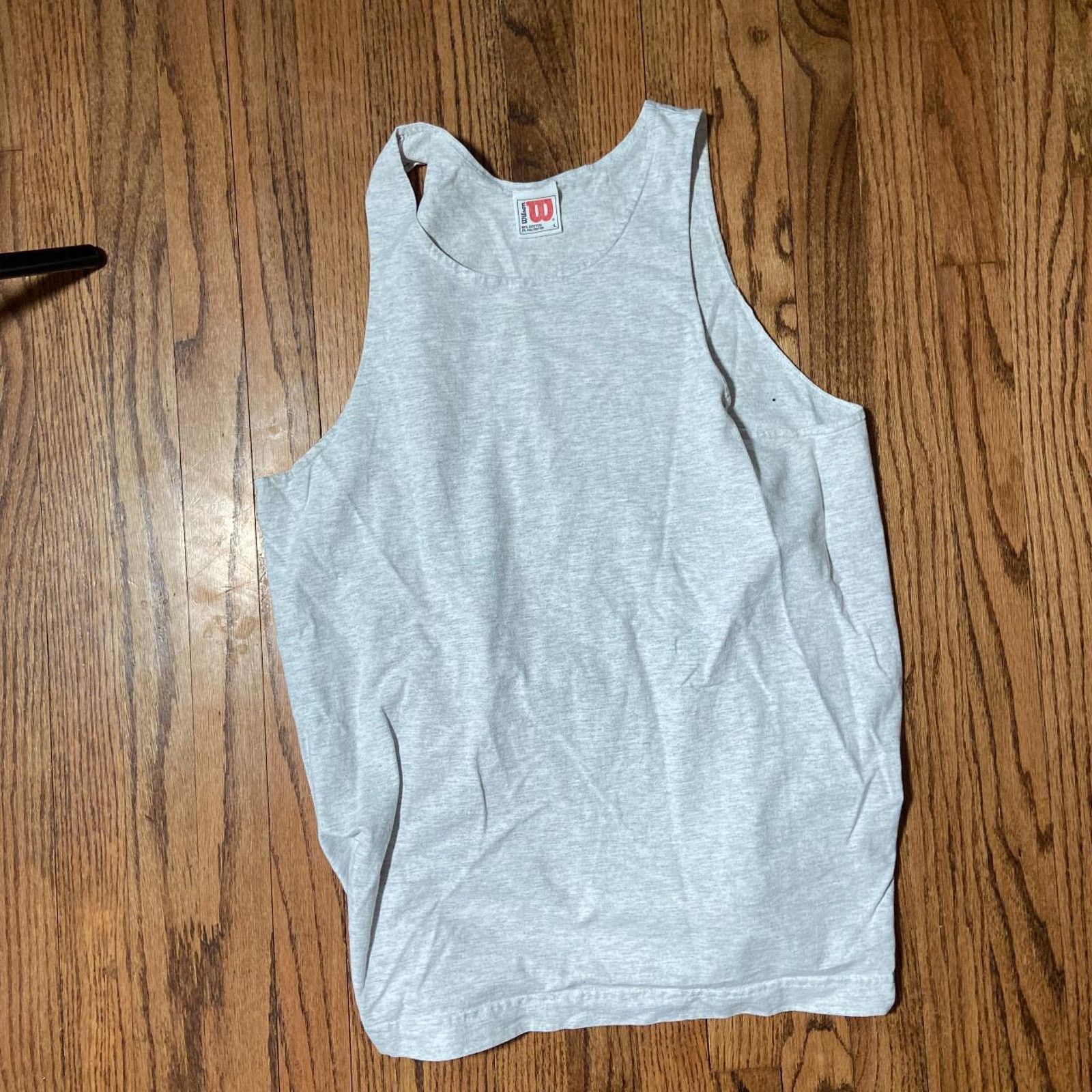 Hanes 90s wilson tennis tank top Size US XL / EU 56 / 4 - 3 Thumbnail