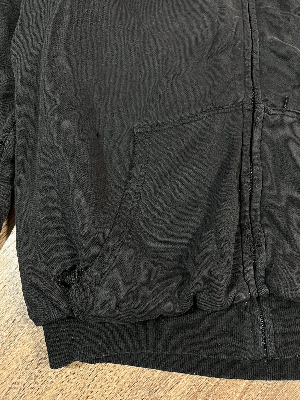 Band Tees Zhik Distressed 😫 Zip Hoodie Size US XL / EU 56 / 4 - 7 Thumbnail