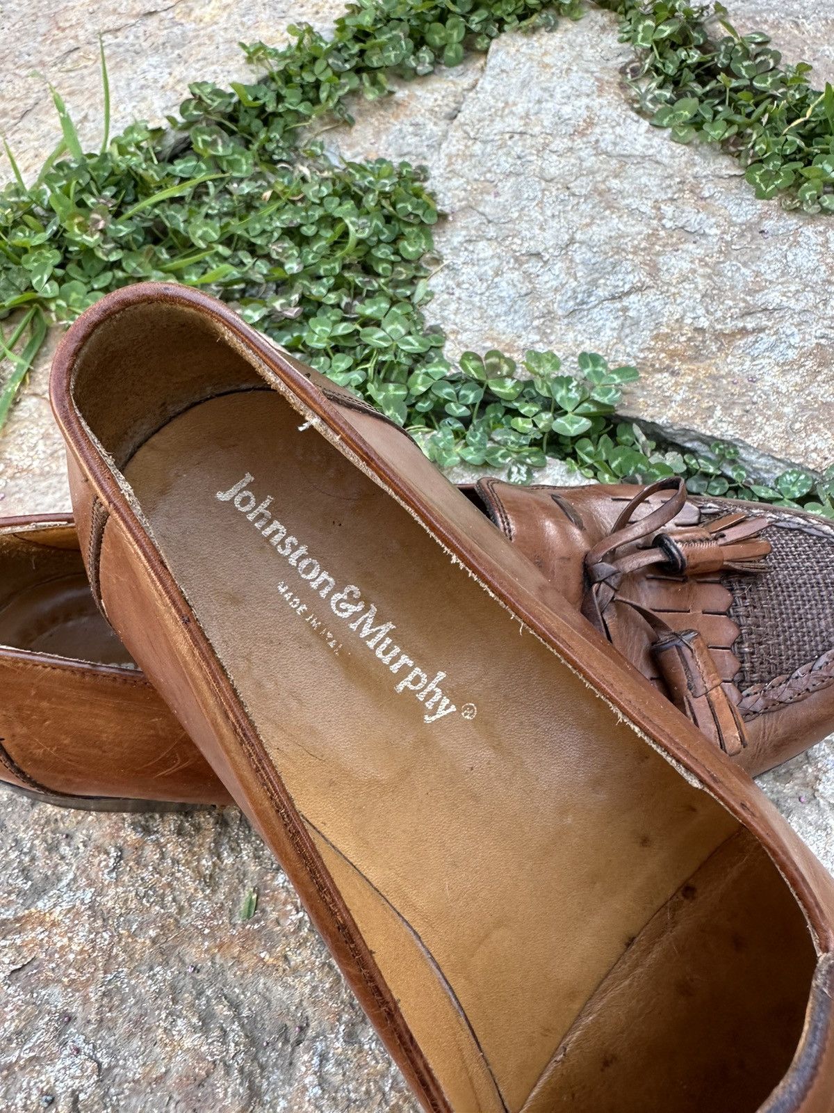 Johnston & Murphy Vintage tassel loafers with braided trim 8.5 Size US 8.5 / EU 41-42 - 4 Thumbnail
