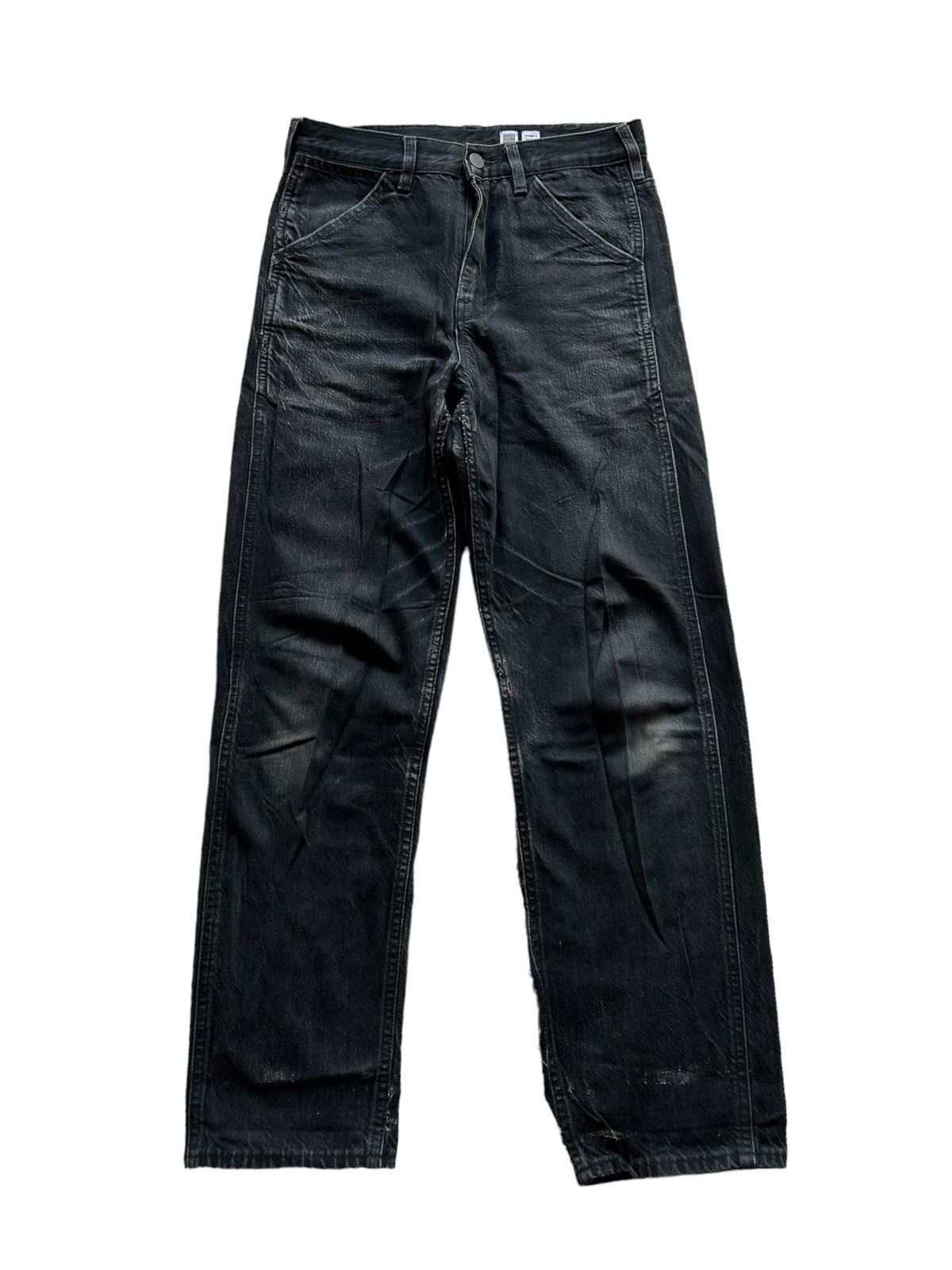 Undercover × Uniqlo UnderCover x uniqlo distressed denim ☠️ Size US 28 / EU 44 - 3 Thumbnail