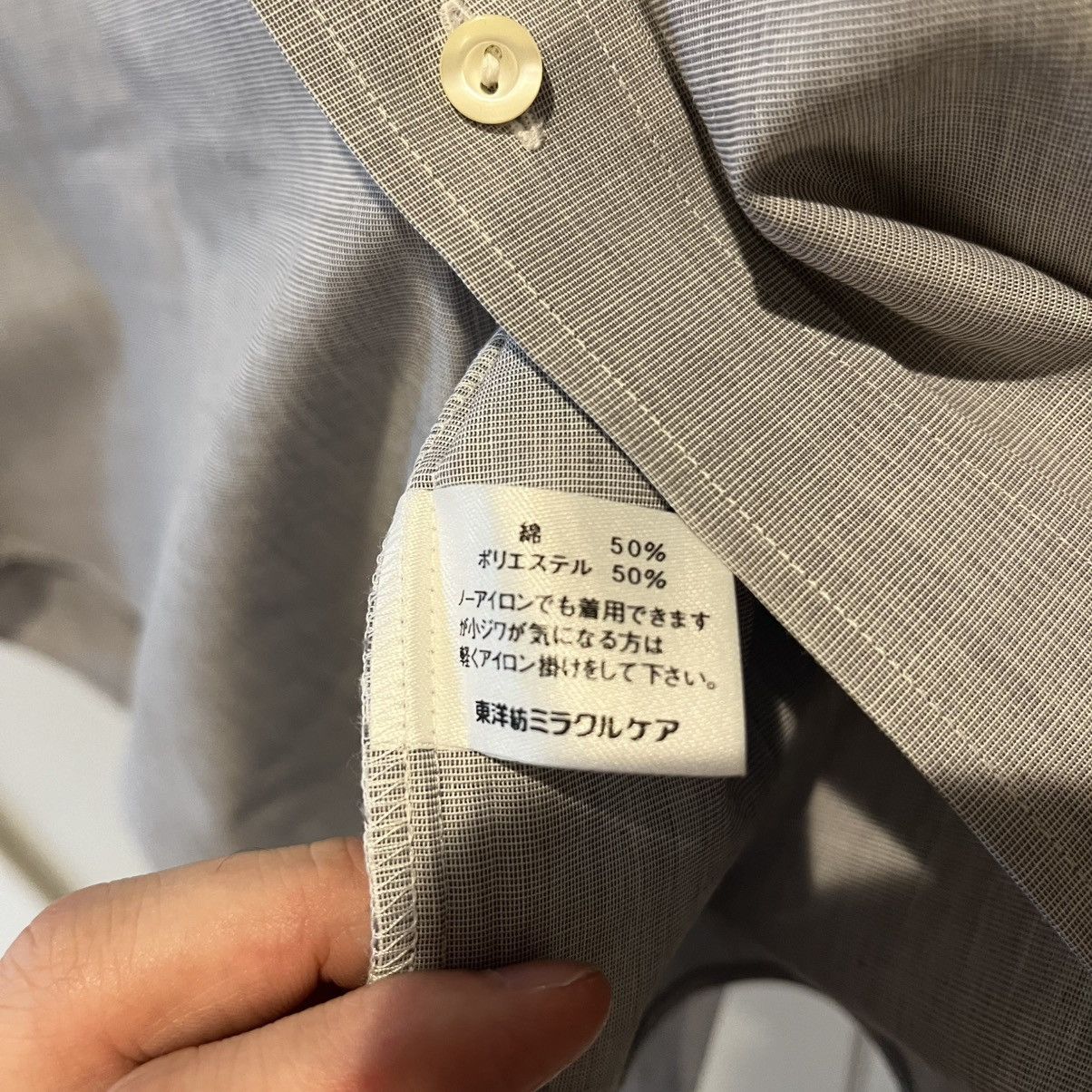 Helmut Lang × Japanese Brand Japanese gray half shirts Size US M / EU 48-50 / 2 - 6 Thumbnail