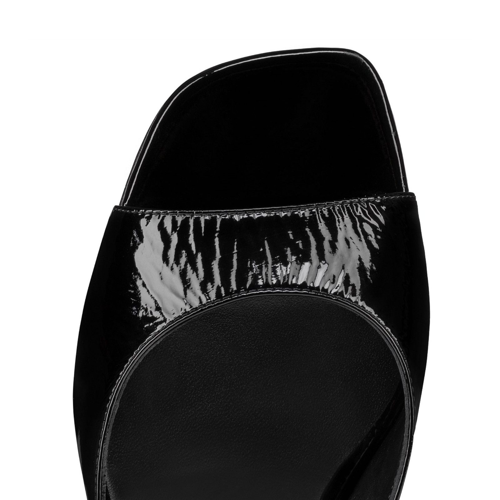Christian Louboutin Christian Louboutin Condora Mule 55 Black Patent Backles Size US 8 / IT 38 - 7 Thumbnail