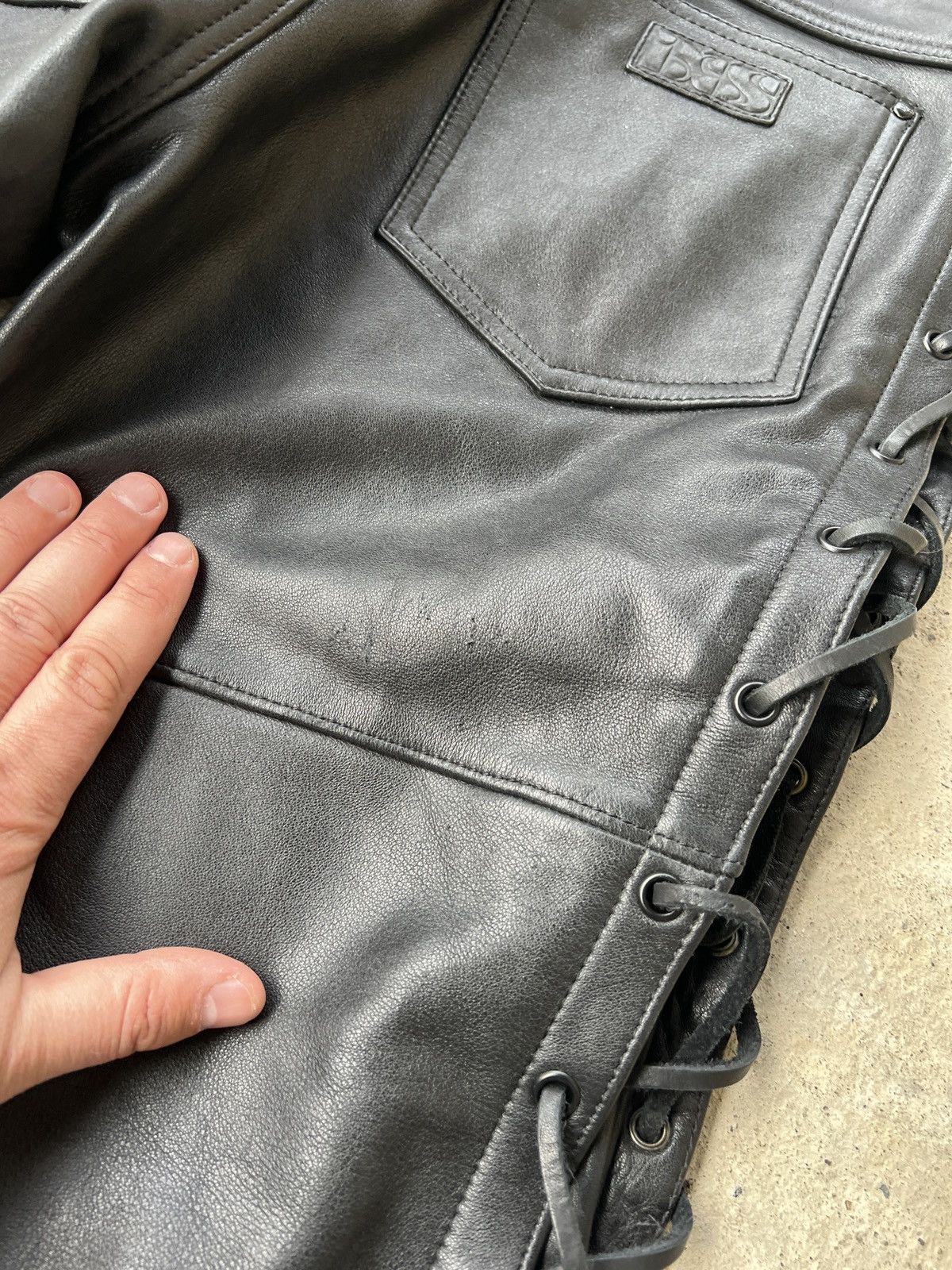 Leather IXS Echtes Leder Moto Pants Size 58 Size US 36 / EU 52 - 7 Thumbnail