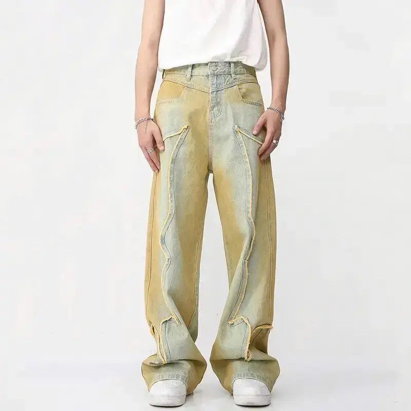 Straight Gradient Jeans Pants Vintage 90’s style