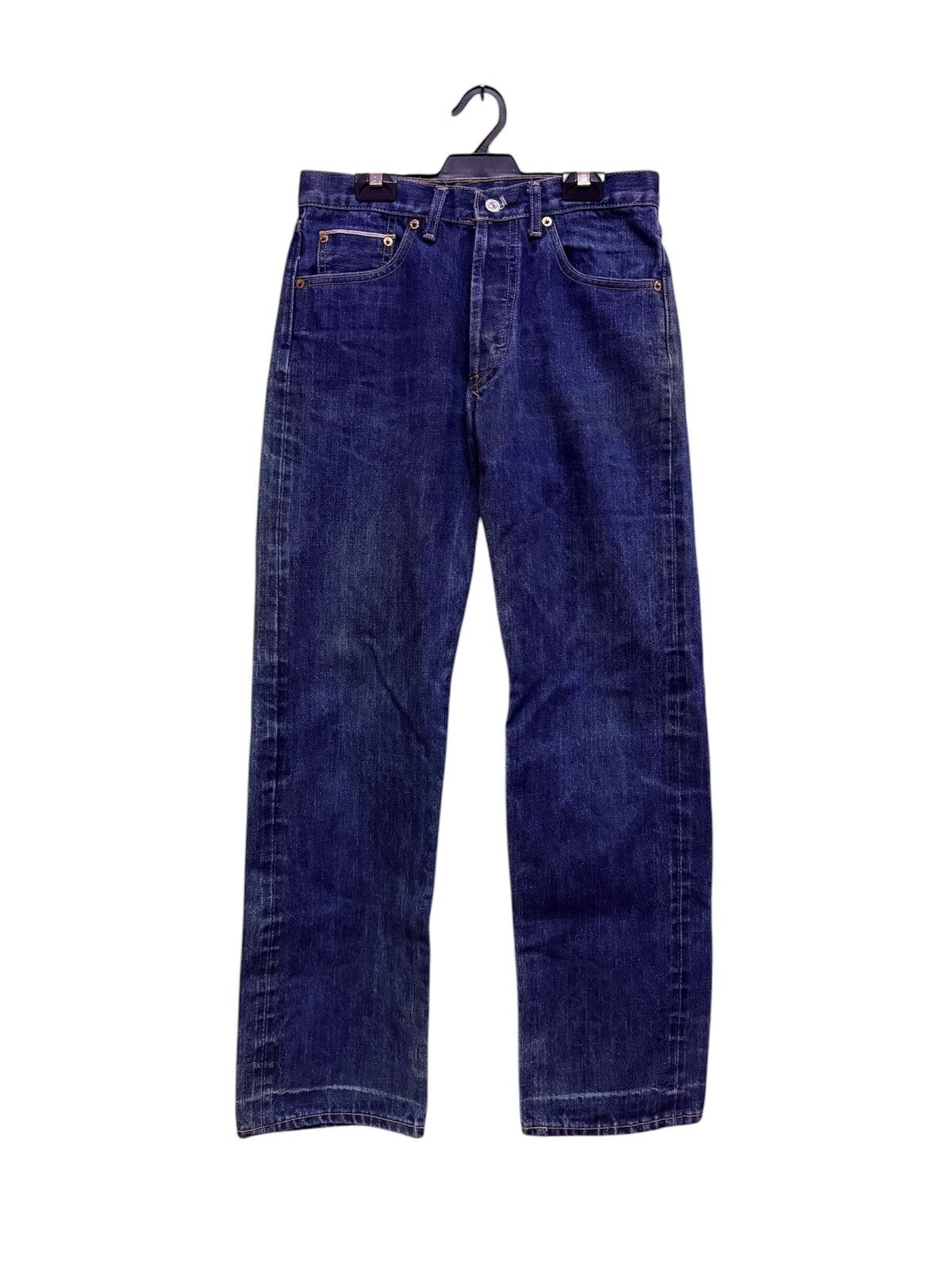 Levi's Levis 501xx Selvedge Denim Jeans Size US 29 - 1 Thumbnail