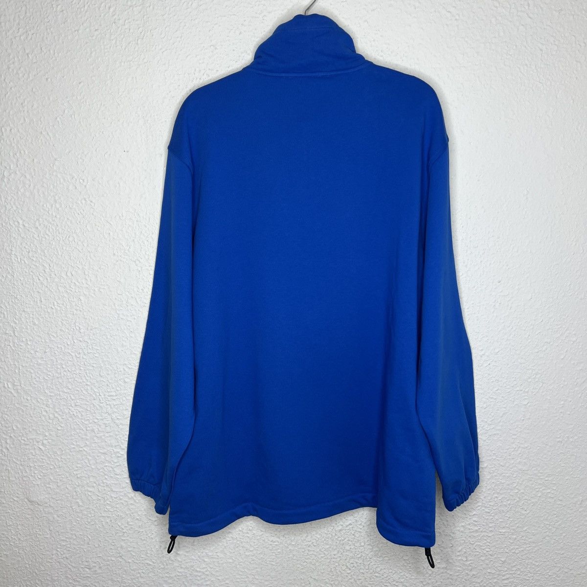 Alexander McQueen Alexander Mcqueen MCQ Sweatshirt Half Zip Blue Navy Logo Size US XL / EU 56 / 4 - 8 Thumbnail