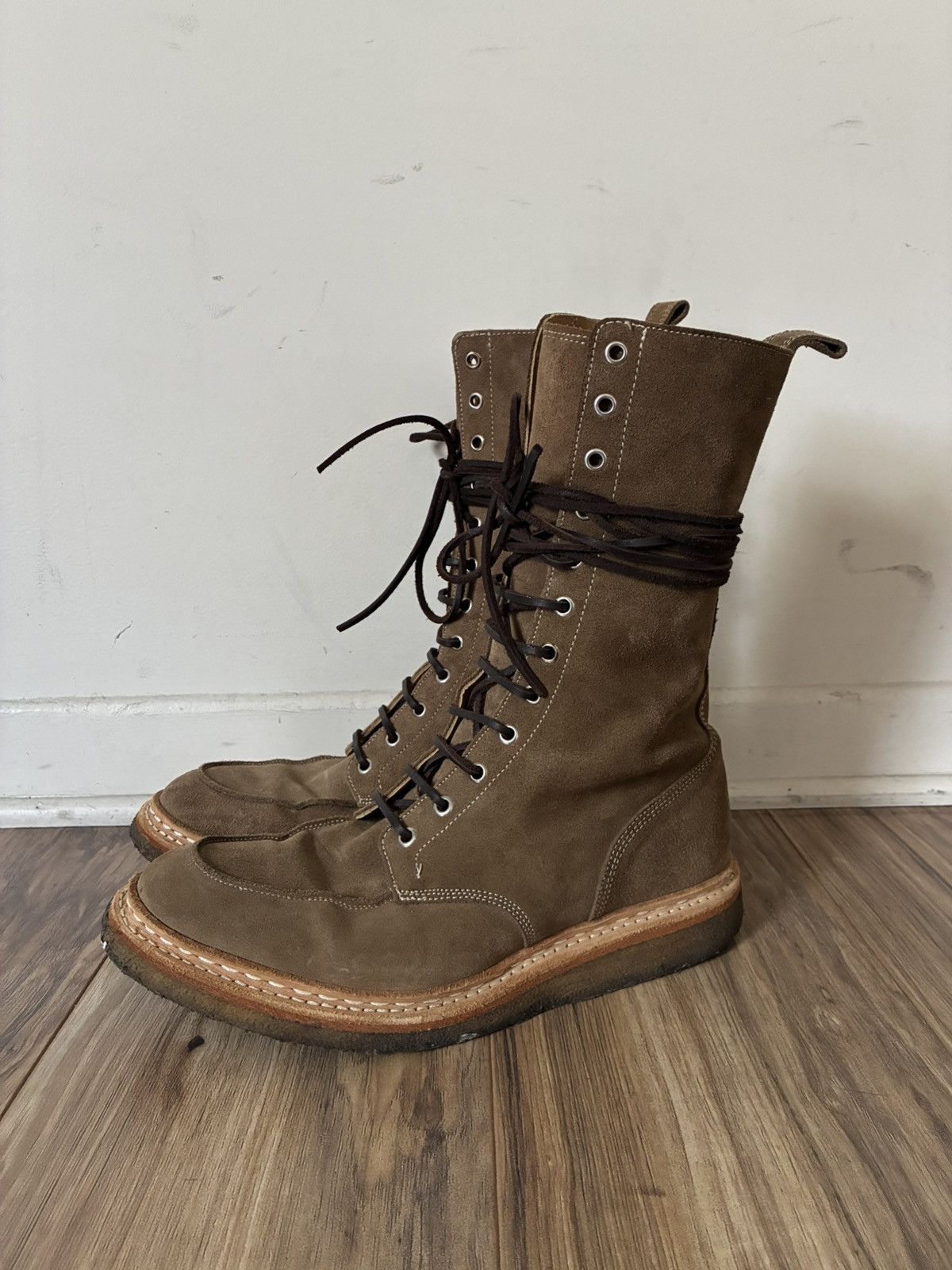 Balmain Balmain AW11 Brown Decarnin Era Ranger Boot | Grailed