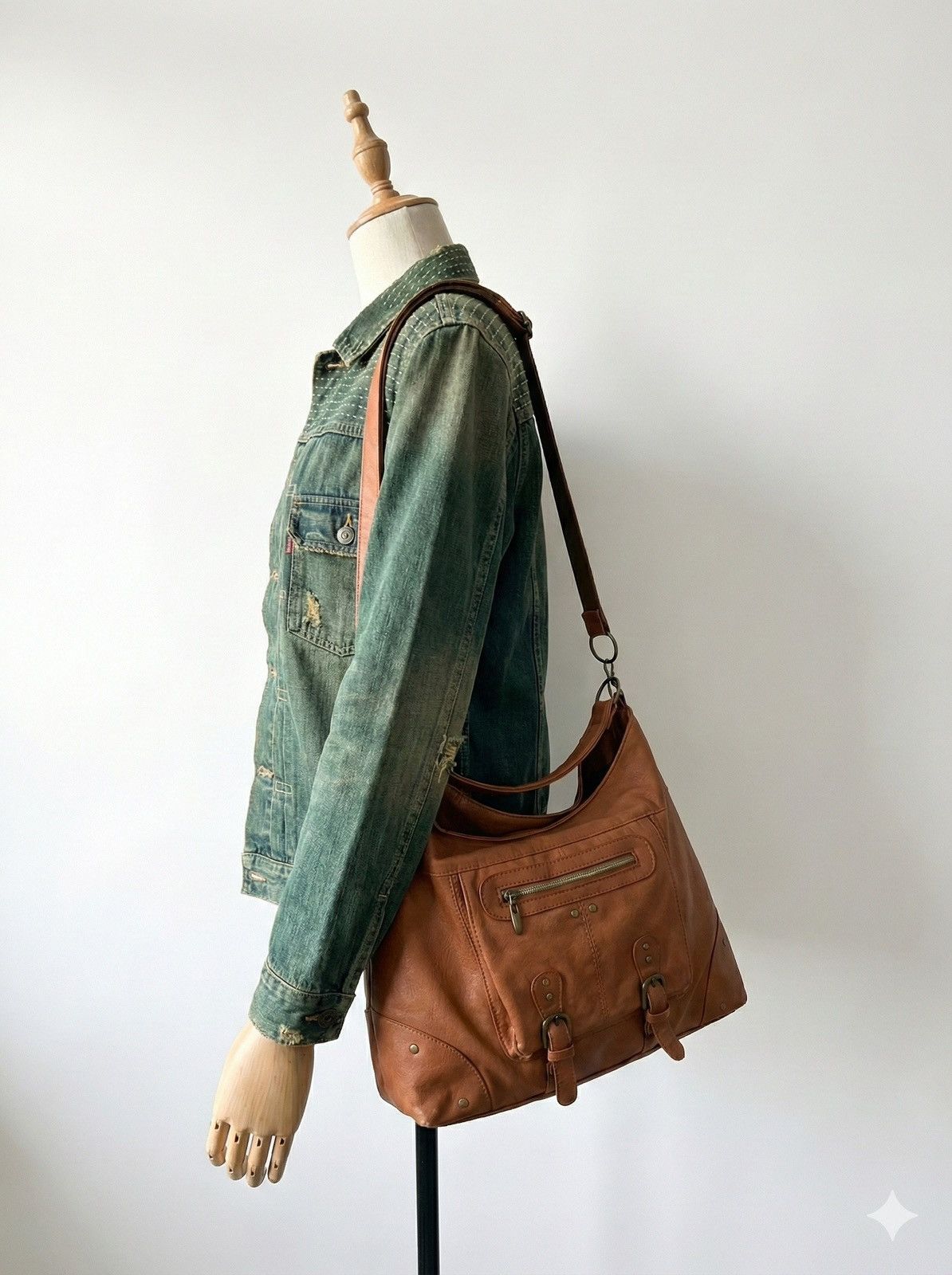 Leather Lango Japan City Bag Leather Diesel Style Size ONE SIZE - 1 Thumbnail