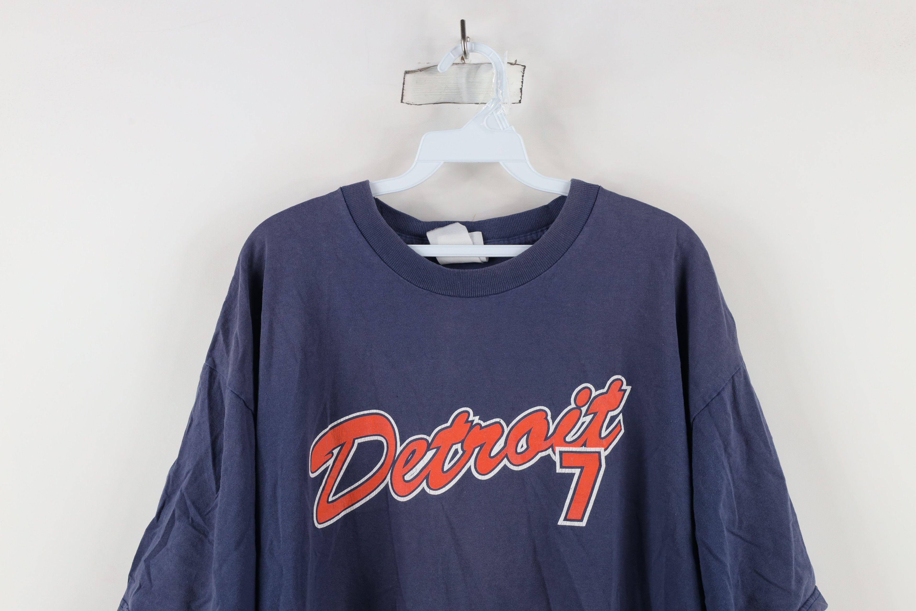 Vintage Vintage Y2K 2004 Pudge Rodriguez Detroit Tigers T-Shirt Blue Size US XL / EU 56 / 4 - 2 Thumbnail