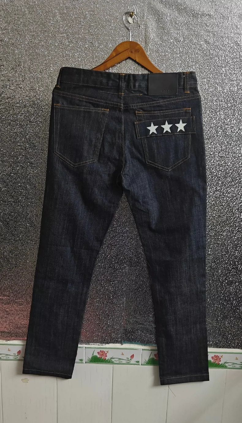 Givenchy Givenchy SizeM Five-Star Jeans, Slim Fit, Size 32 Size US 30 / EU 46 - 2 Thumbnail