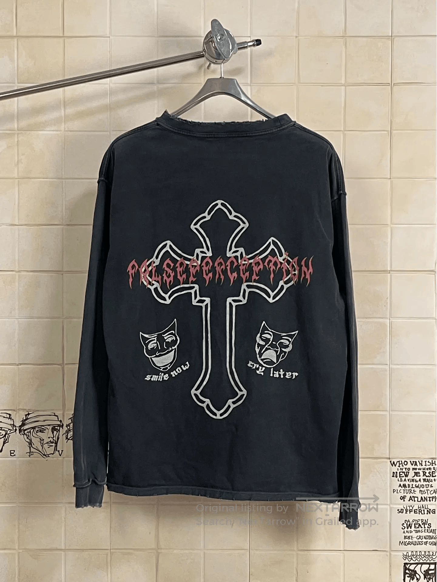Other 2Pac Inside Out Long Sleeve T-Shirt. Size US M / EU 48-50 / 2 - 2 Thumbnail