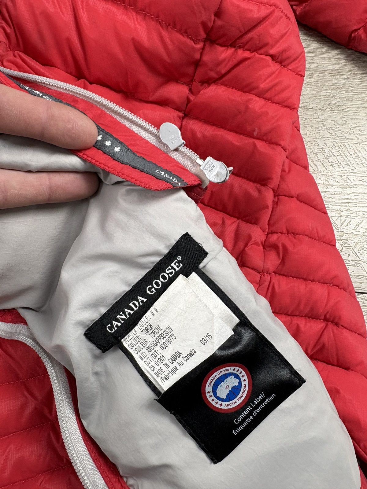 Canada Goose Brookvale Hoody High Down Full-Zip Sweater Winter Puffer Jacket Bomber Windbreaker Size M / US 6-8 / IT 42-44 - 11 Thumbnail