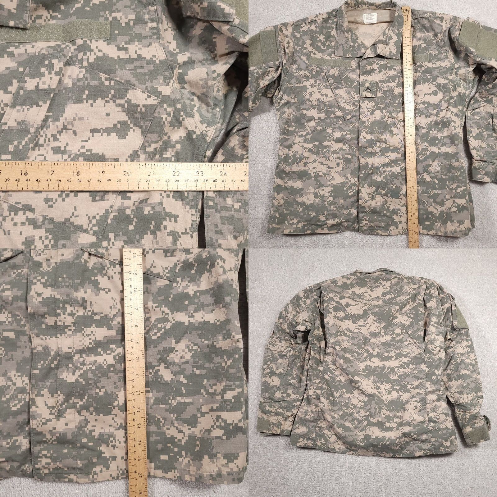 Vintage Army Mens Size Medium Regular Digital Camo Military Utility Uniform Jacket Coat Size US M / EU 48-50 / 2 - 8 Thumbnail