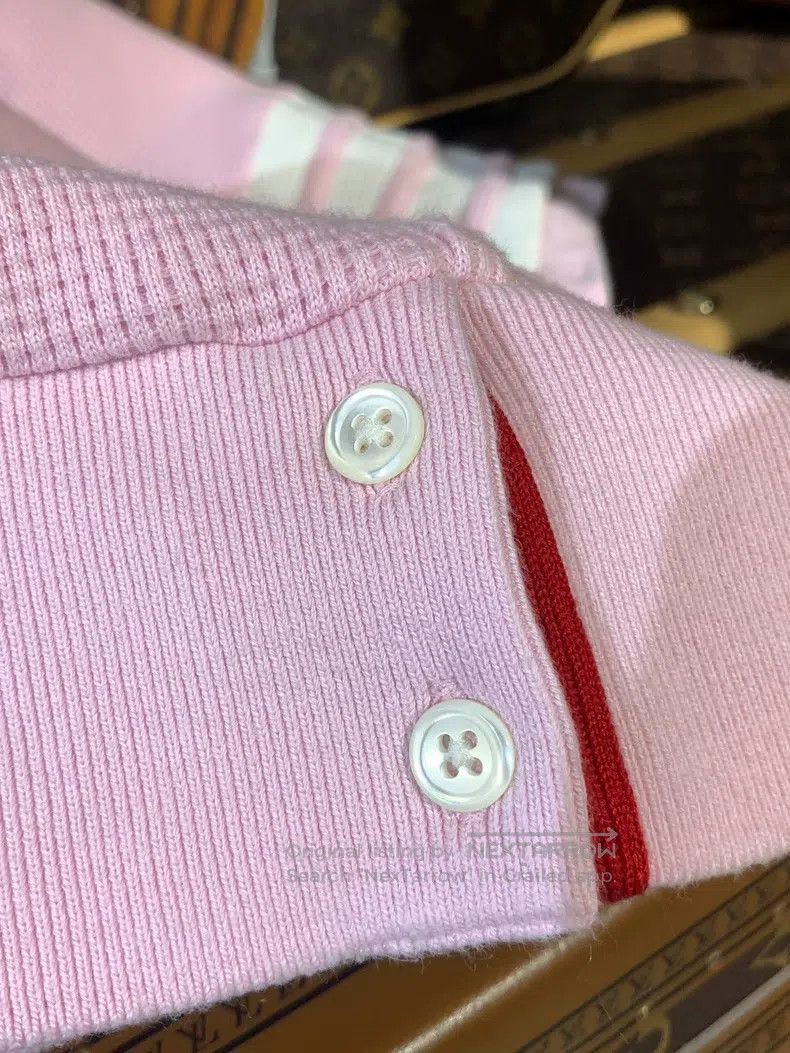 Thom Browne Thom Browne Pink T-Shirt Size XS / US 0-2 / IT 36-38 - 5 Thumbnail