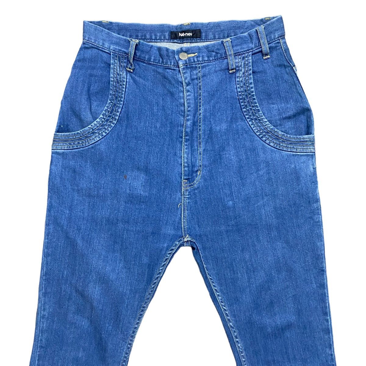 Ne-Net Ne-net Denim Drop Crotch Pants Size 28" / US 6 / IT 42 - 10 Thumbnail