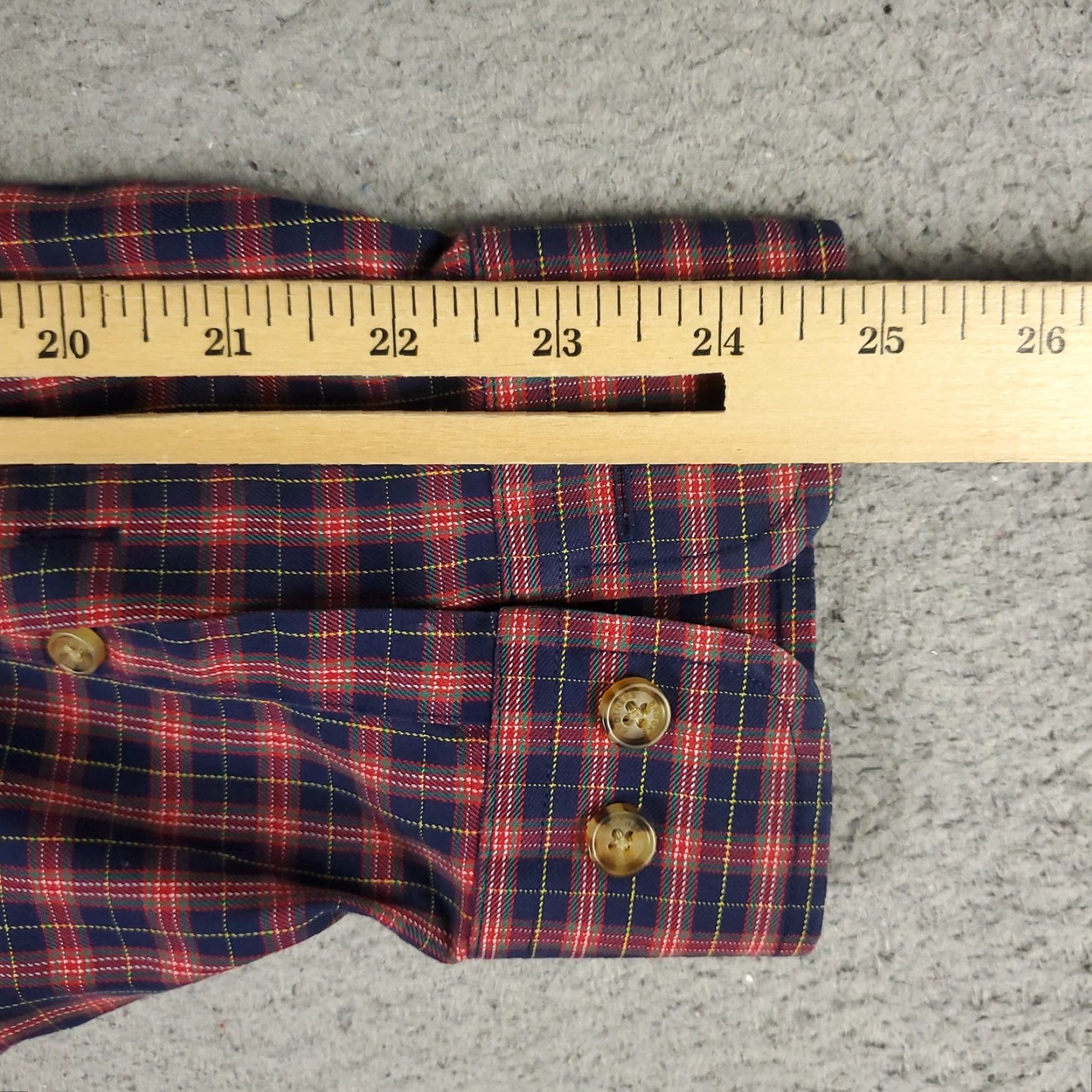 Brooks Brothers Brooks Brothers Button-Up Shirt Mens Large Red Black Plaid Long Sleeve Collared Regular Fit Cotton Size US L / EU 52-54 / 3 - 6 Thumbnail