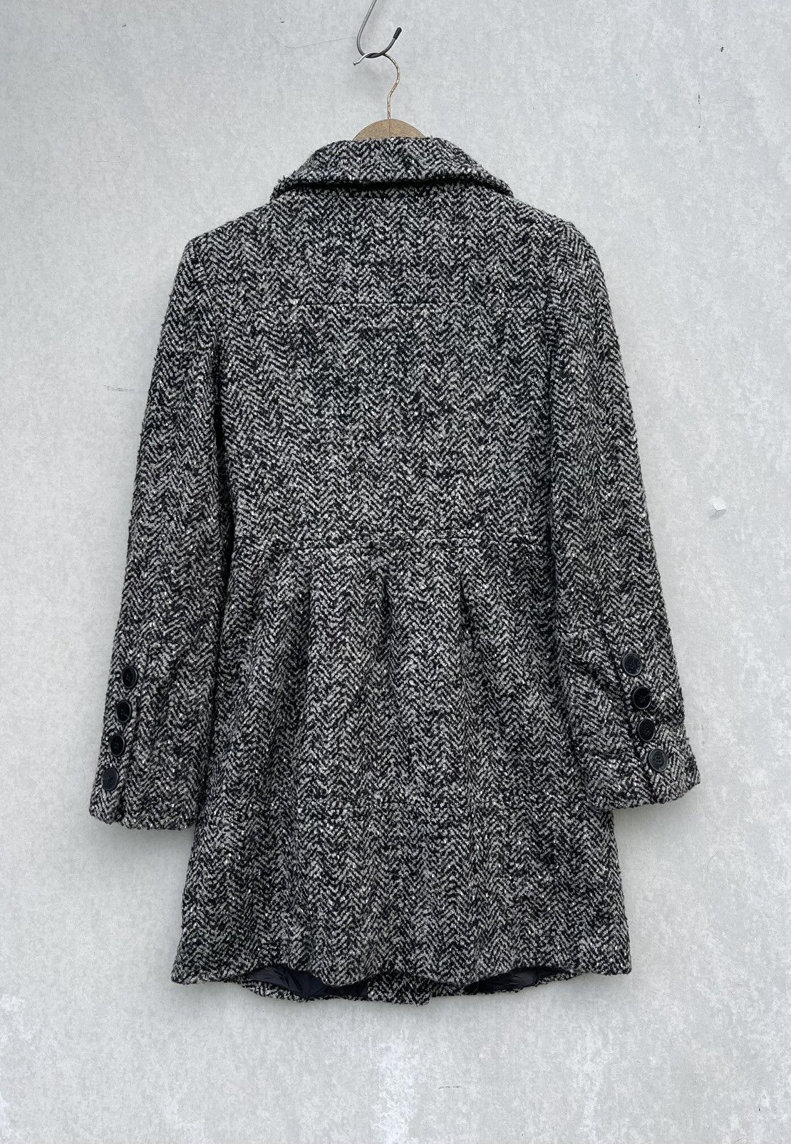 Designer × Zara ZARA BASIC WOMEN'S WOOL HIGH COLLAR COAT/JACKET Size XS / US 0-2 / IT 36-38 - 2 Thumbnail