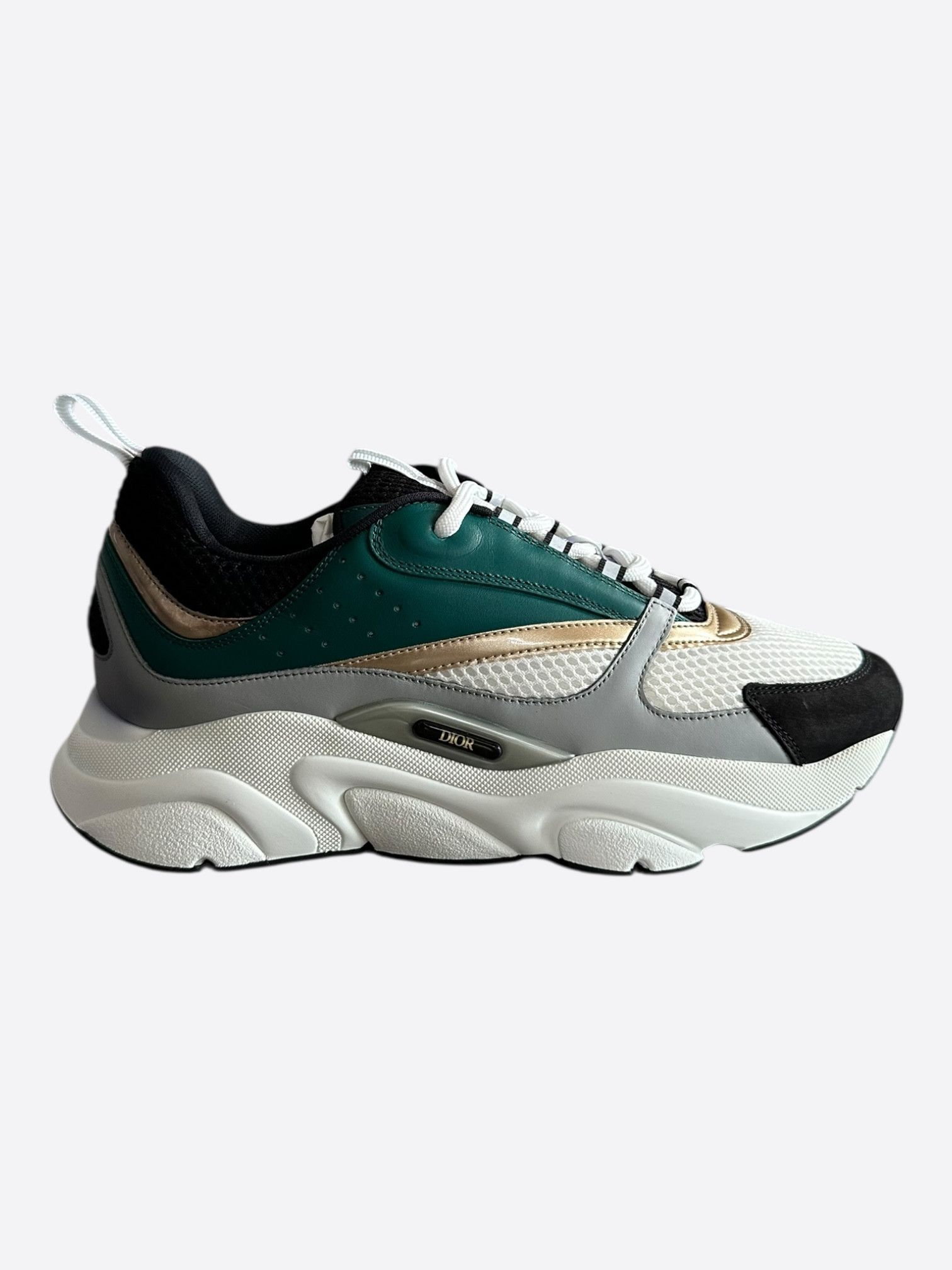 Dior White & Multicolor B22 Sneakers