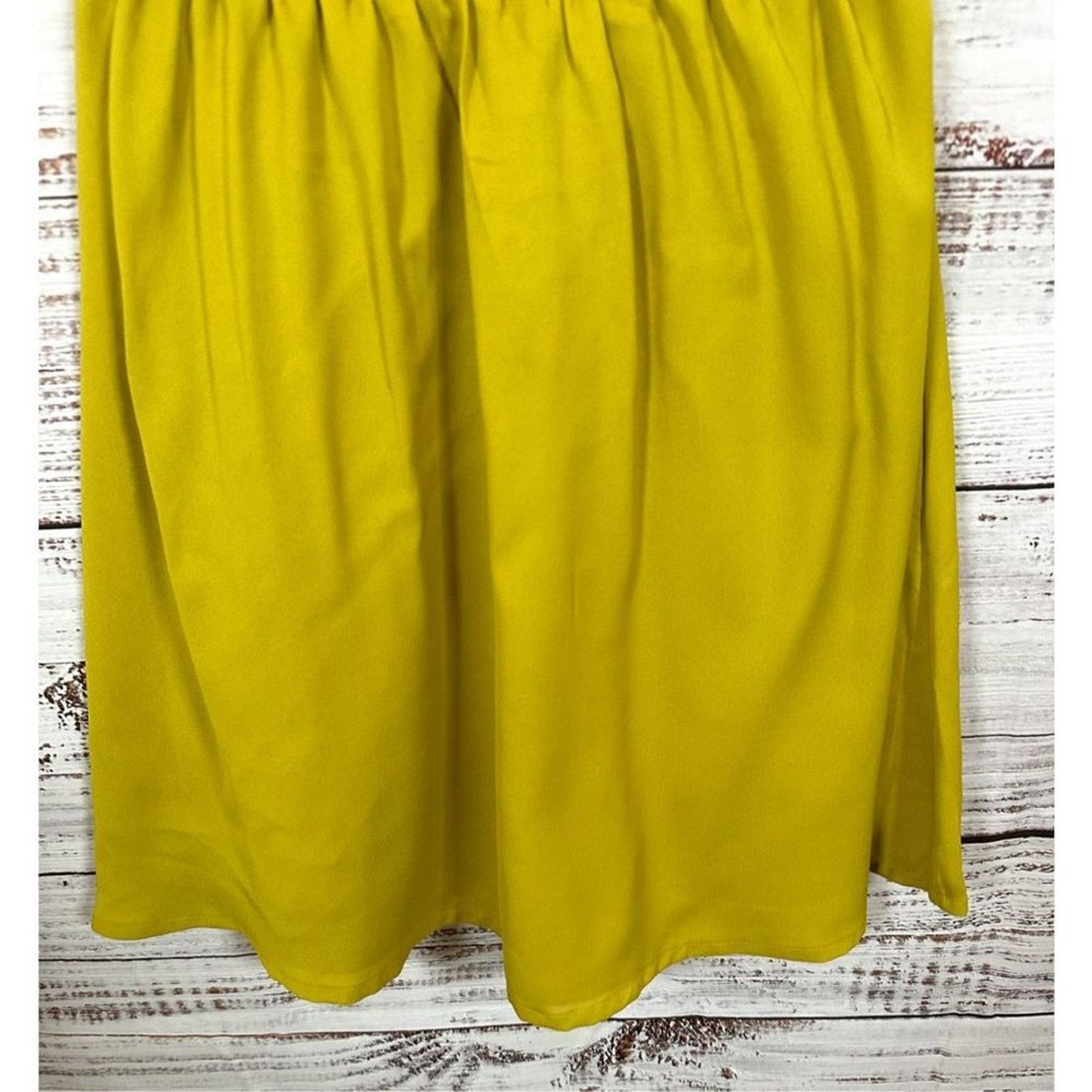 Bar III Bar III Beaded Sleeveless Mini Dress Green Yellow Size Small Size S / US 4 / IT 40 - 3 Thumbnail