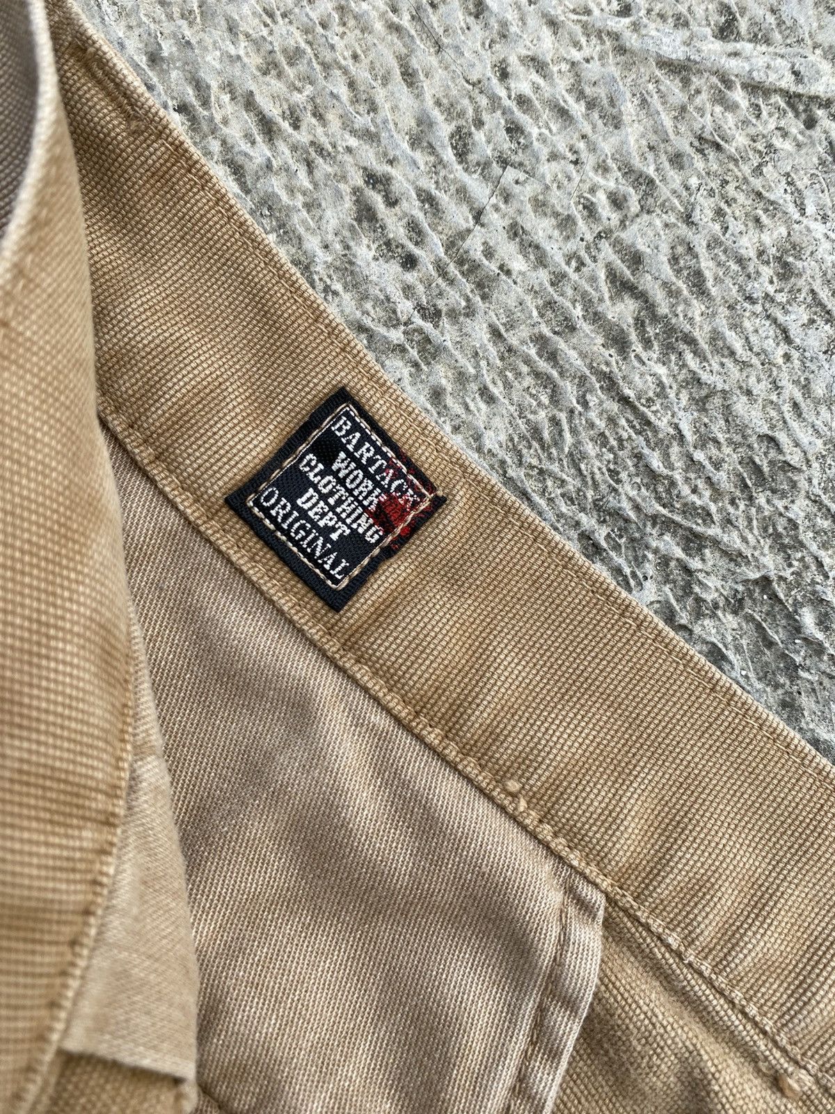 Japanese Brand Bartack Work Clothing Dept, Work Pants Size US 34 / EU 50 - 11 Thumbnail