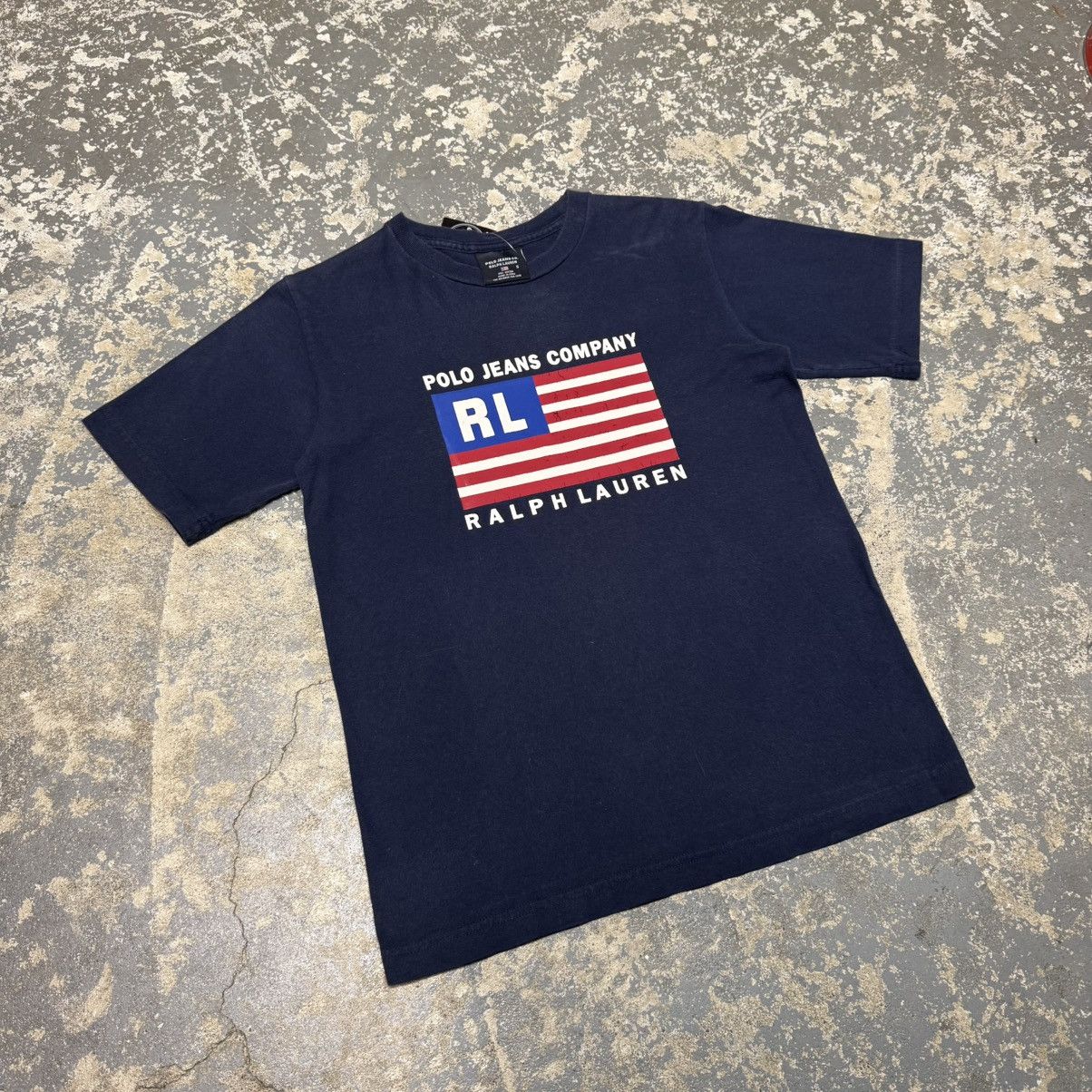 Polo Ralph Lauren Vintage Polo Ralph Lauren American Flag Shirt Size US S / EU 44-46 / 1 - 3 Thumbnail