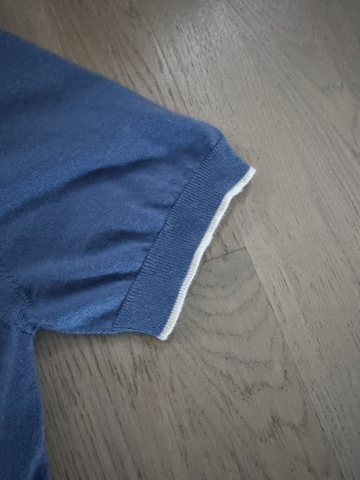 Mr P. MR P. knit polo tshirt SEE ALL PHOTOS FOR REAL TAPE MEASURES Size US XL / EU 56 / 4 - 10 Thumbnail