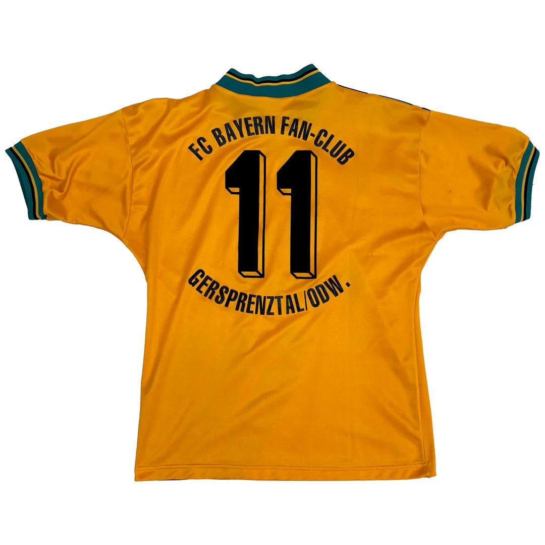 Adidas FC Bayern Munich 1993 95 90s Vintage Adidas Away Opel Jersey Size US L / EU 52-54 / 3 - 2 Thumbnail