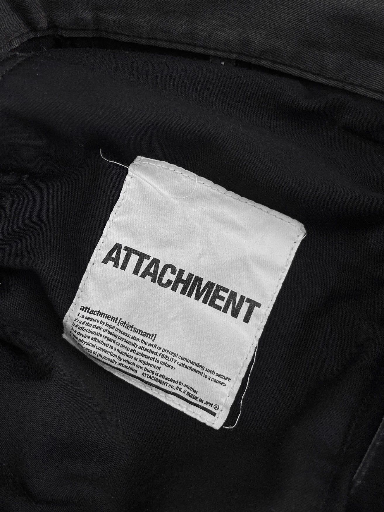 Attachment Attachment Moleskin Cargo Black Pants Size US 30 / EU 46 - 4 Thumbnail